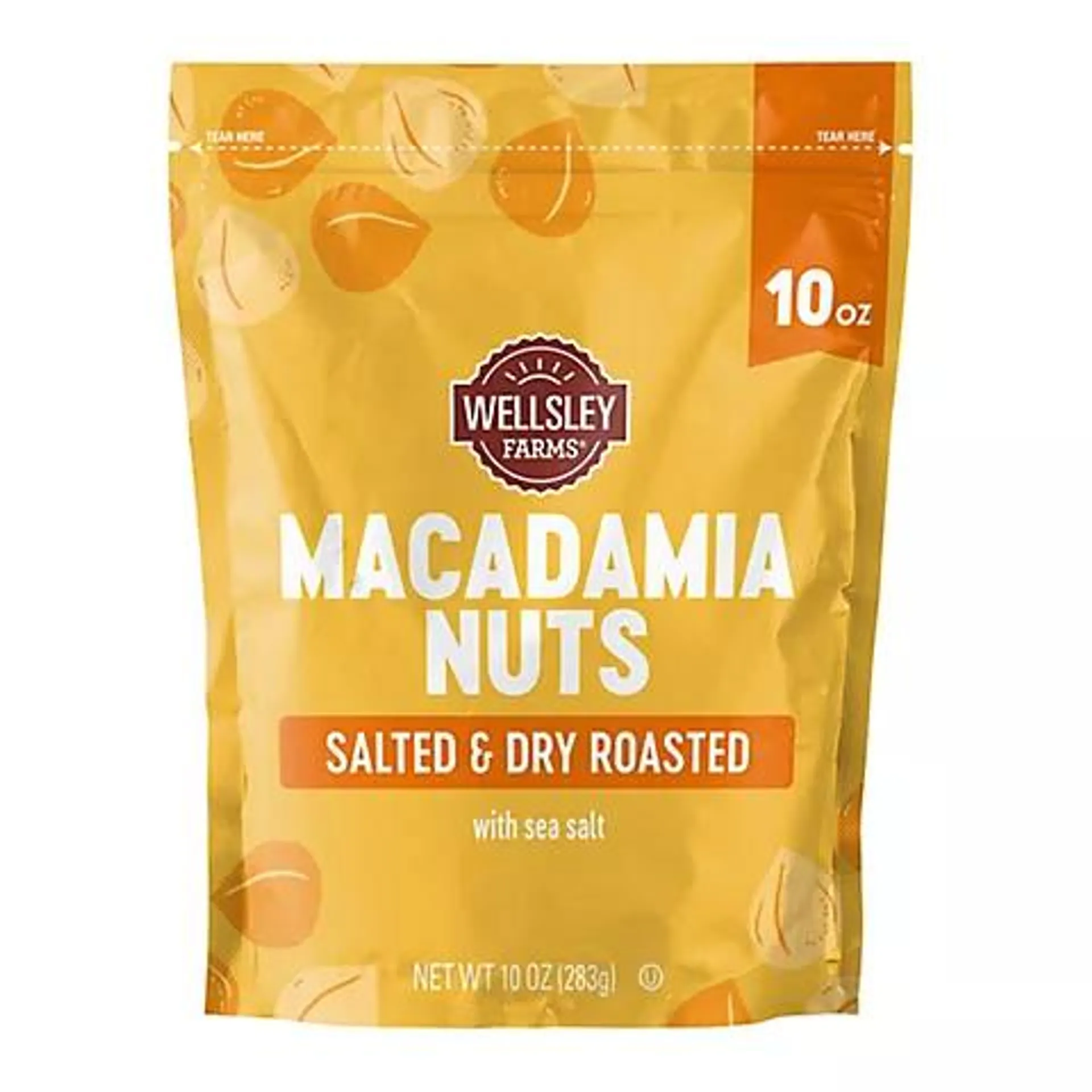 Wellsley Farms Macadamia Nuts with Sea Salt, 10 oz.