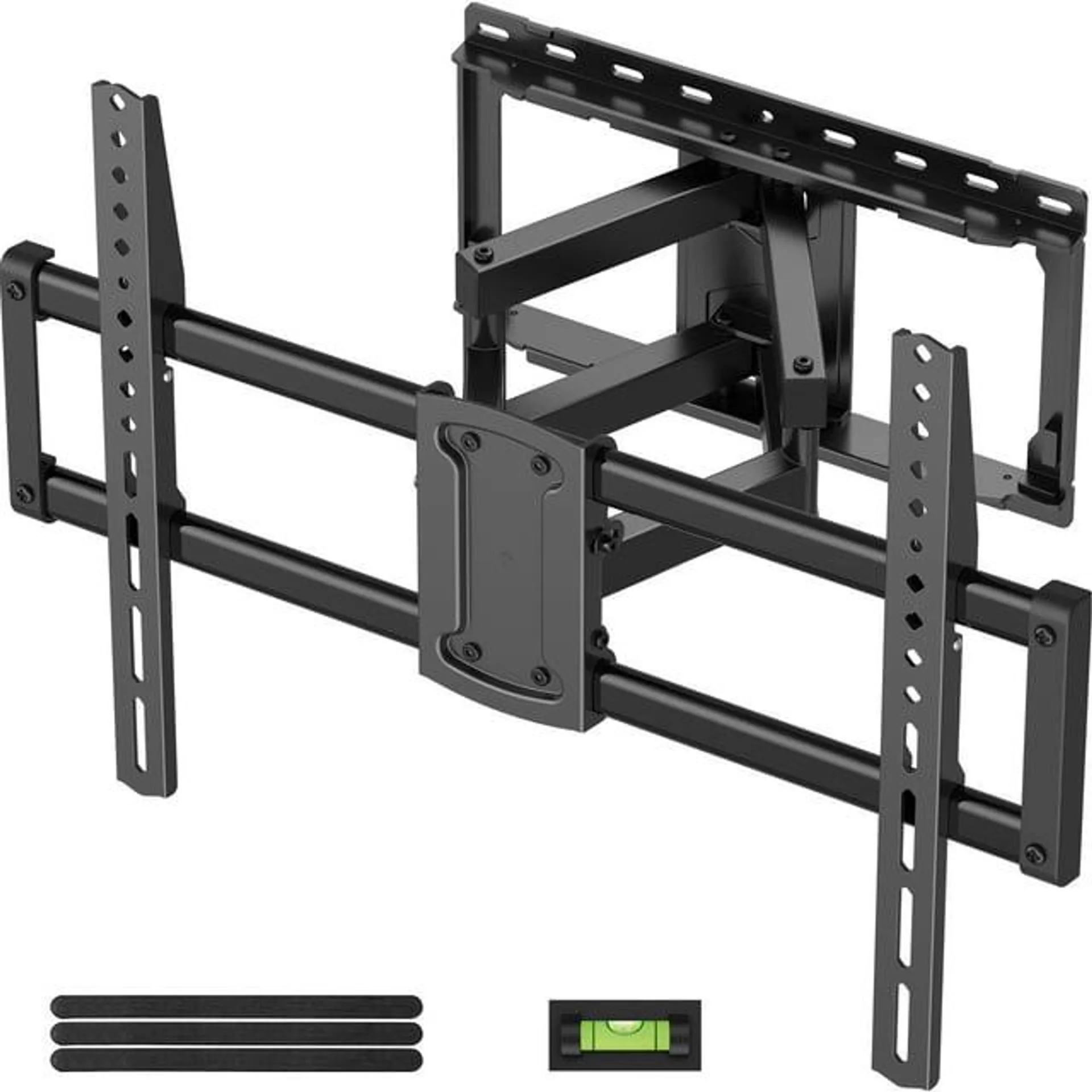 USX MOUNT Full Motion TV Wall Mount for 47-90 inch TVs Swivels Tilts Extension Rotation Holds up to 132lbs Max VESA 600x400mm, Fit 16" Wood Stud