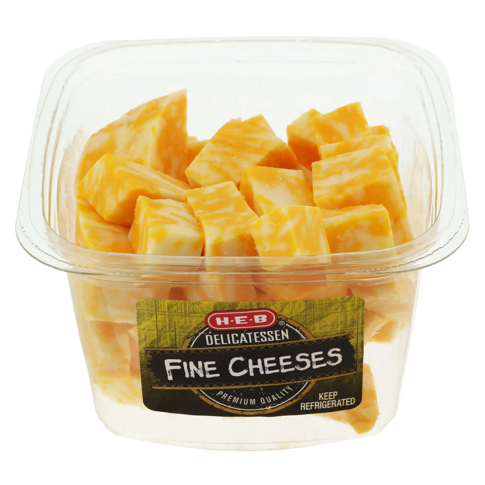 H‑E‑B Deli Colby Jack Cheese Cubes