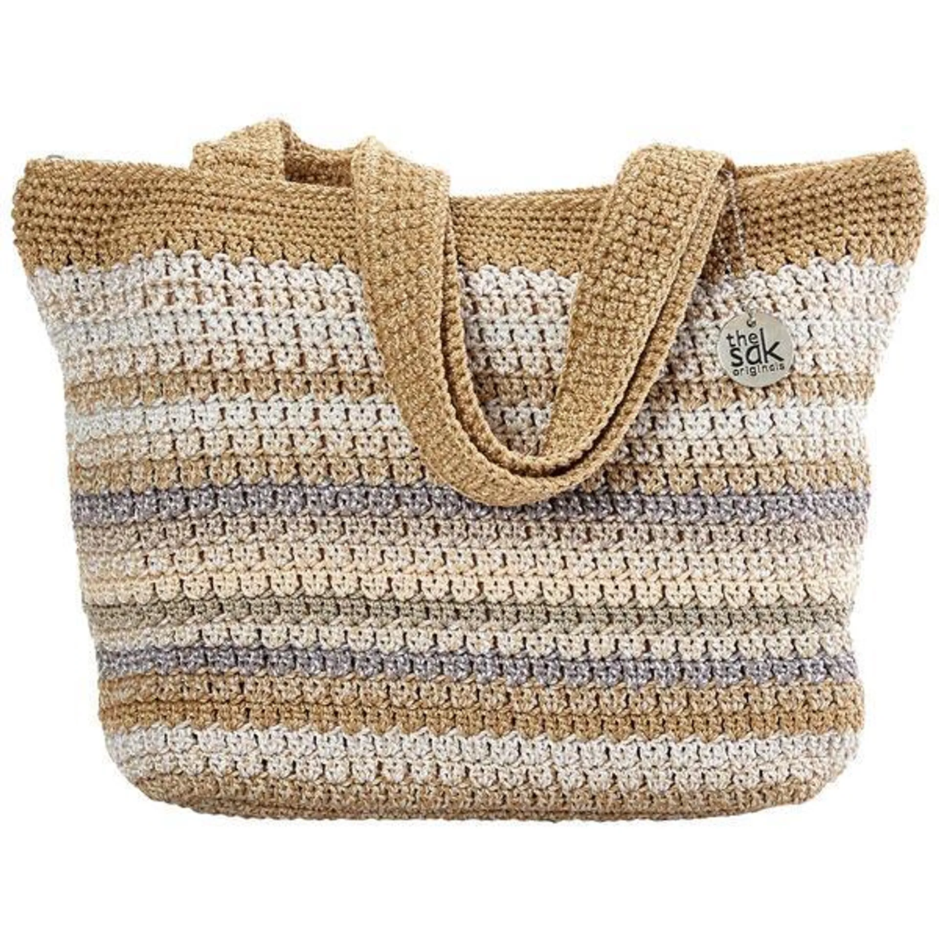 The Sak Casual Sand Stone Classic Crochet Tote