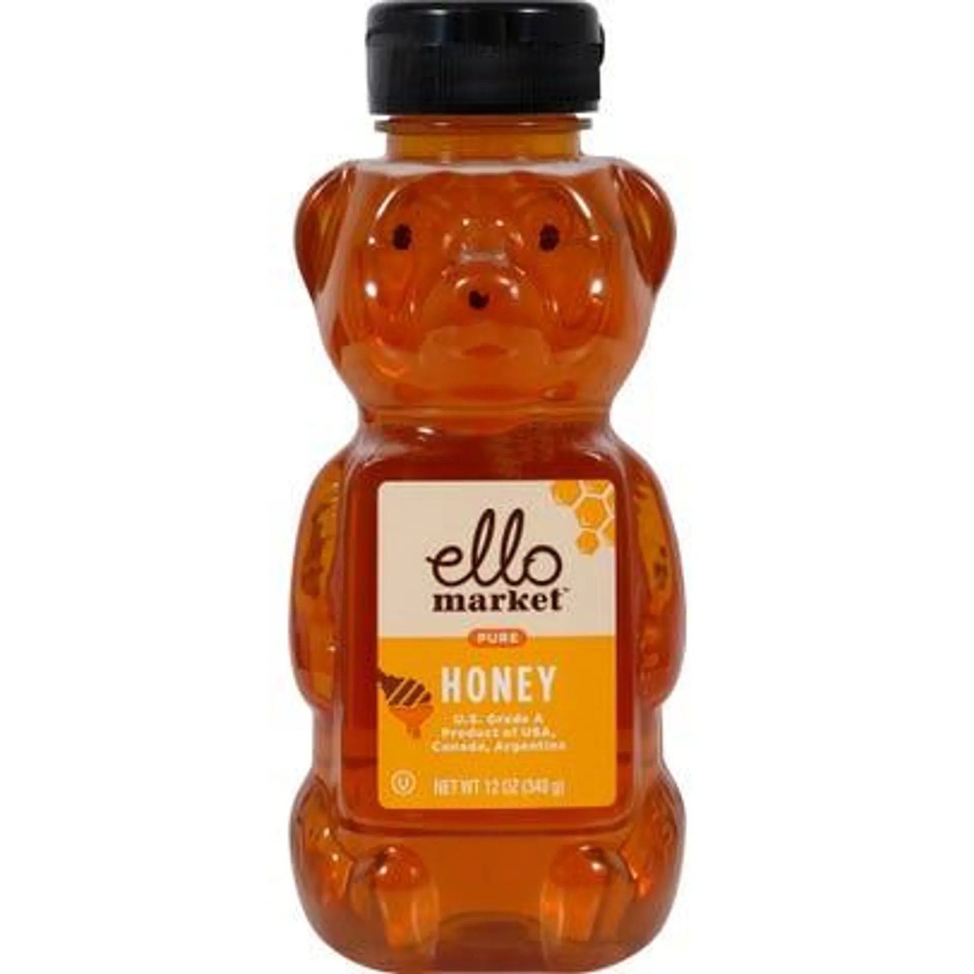 Ello Market Pure Honey - 12 oz