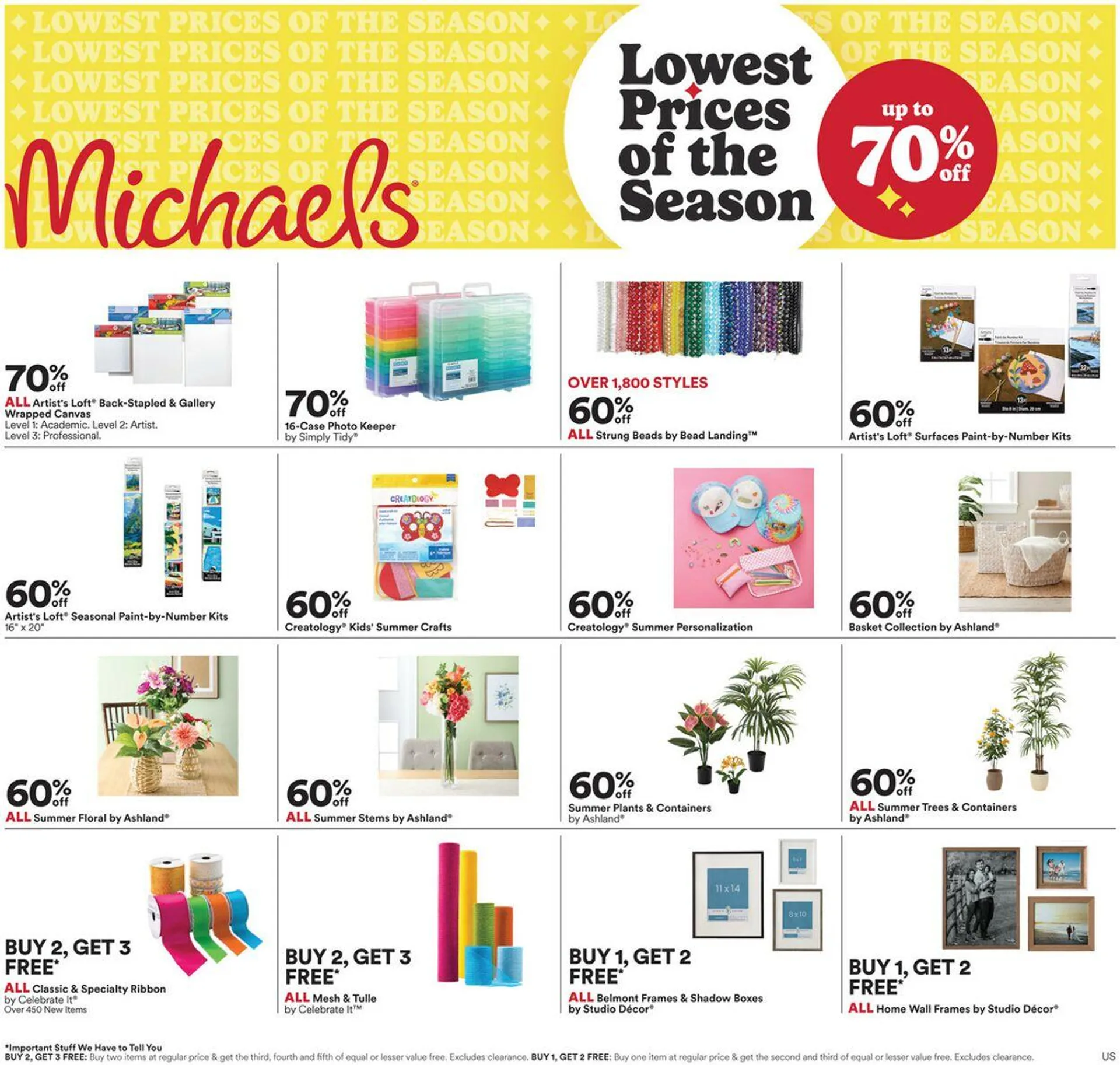 Michaels Current weekly ad - 1