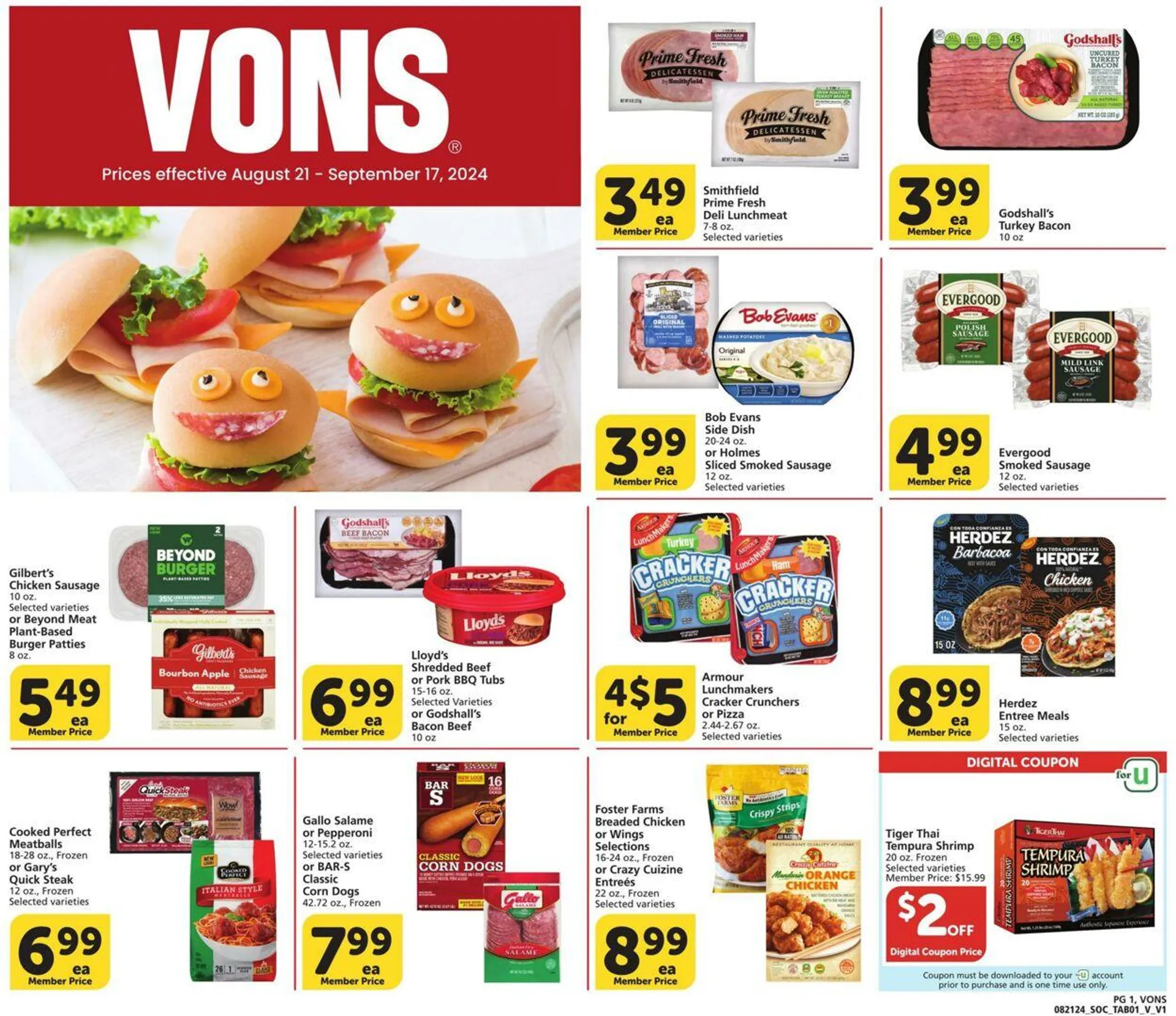 Vons Current weekly ad - 1