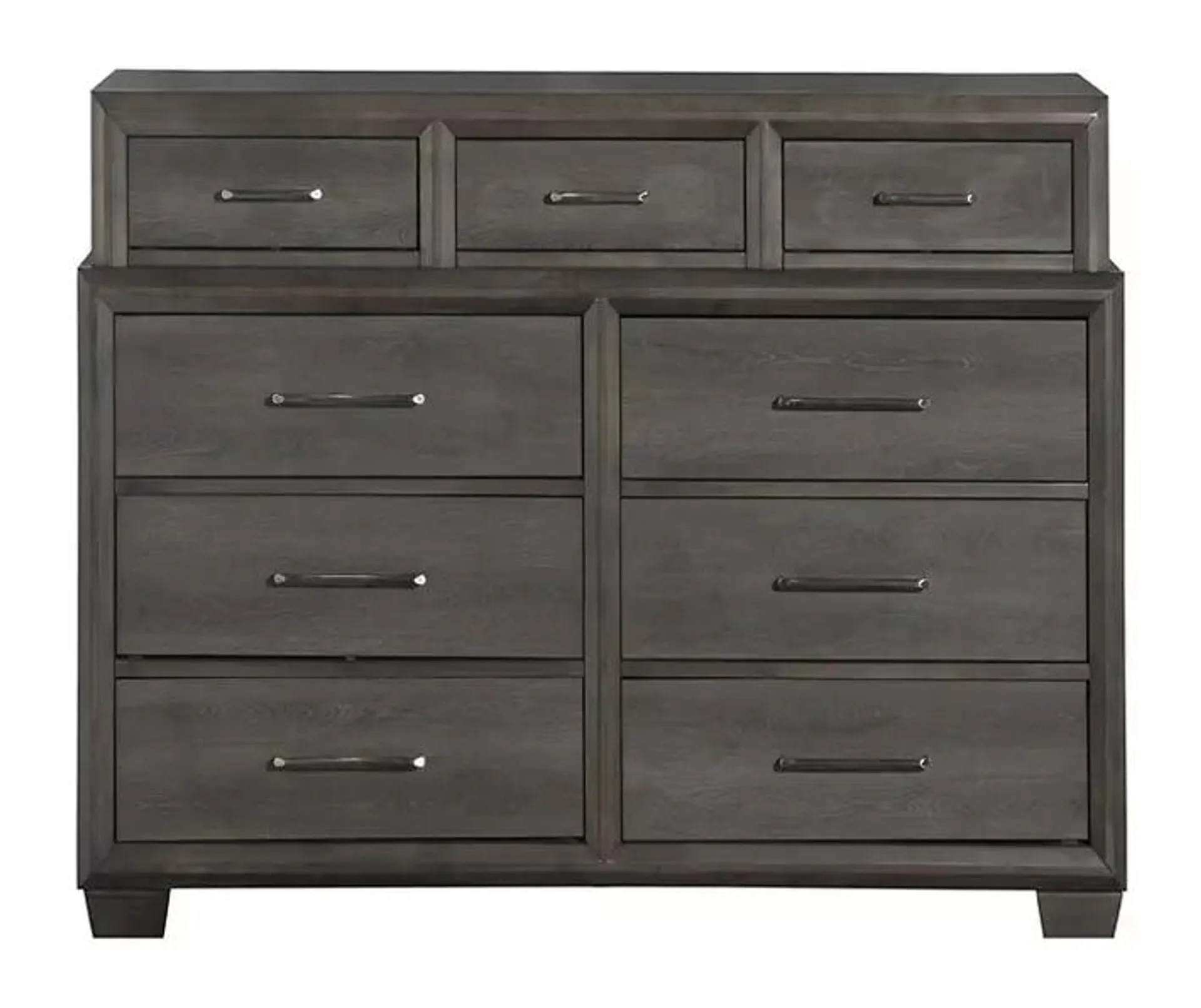 Lombard Dark Brown 9-Drawer Dresser