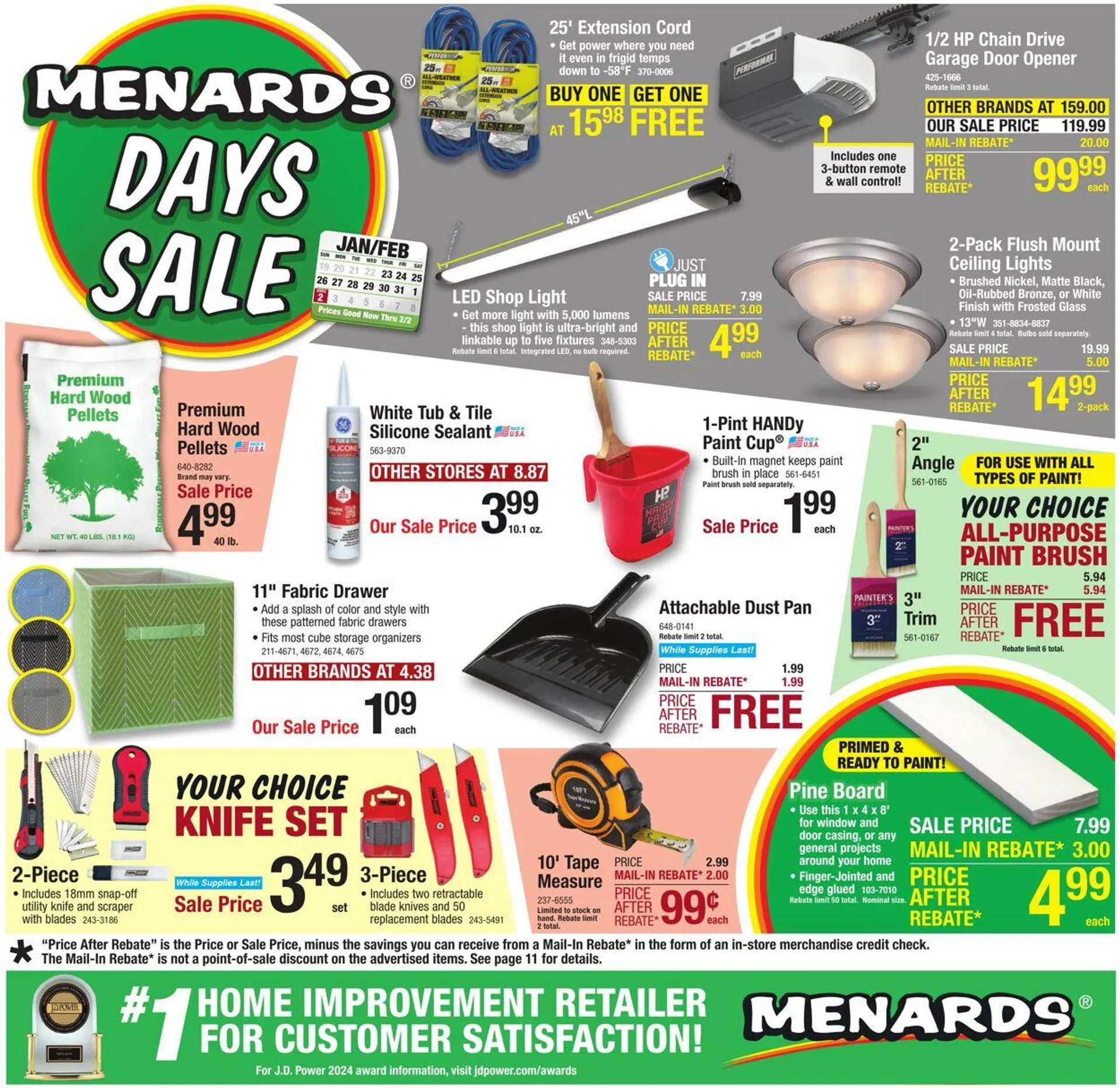 Menards Current weekly ad - 1