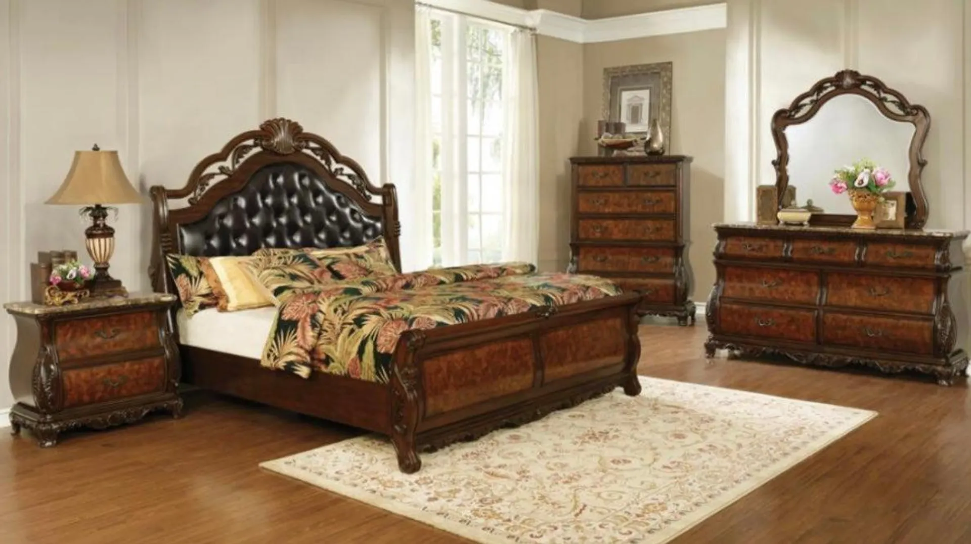 4 PCS Exeter King Bedroom Set 222751KE-S4