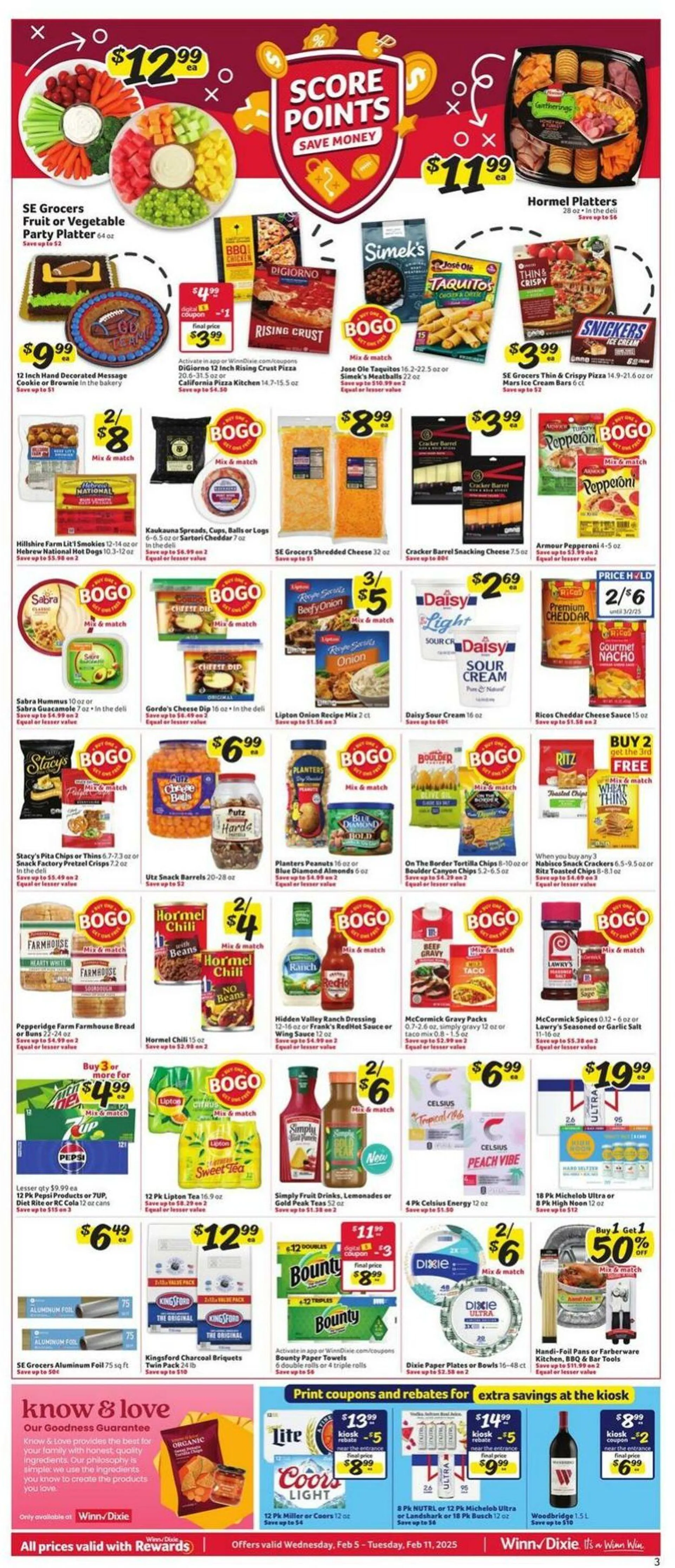 Catálogo de Winn Dixie Current weekly ad 5 de febrero al 11 de febrero 2025 - Página 5