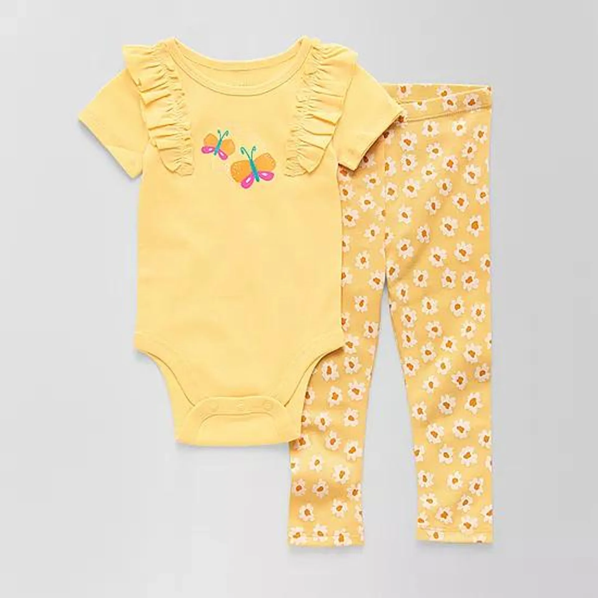 Okie Dokie Baby Girls 2-pc. Pant Set