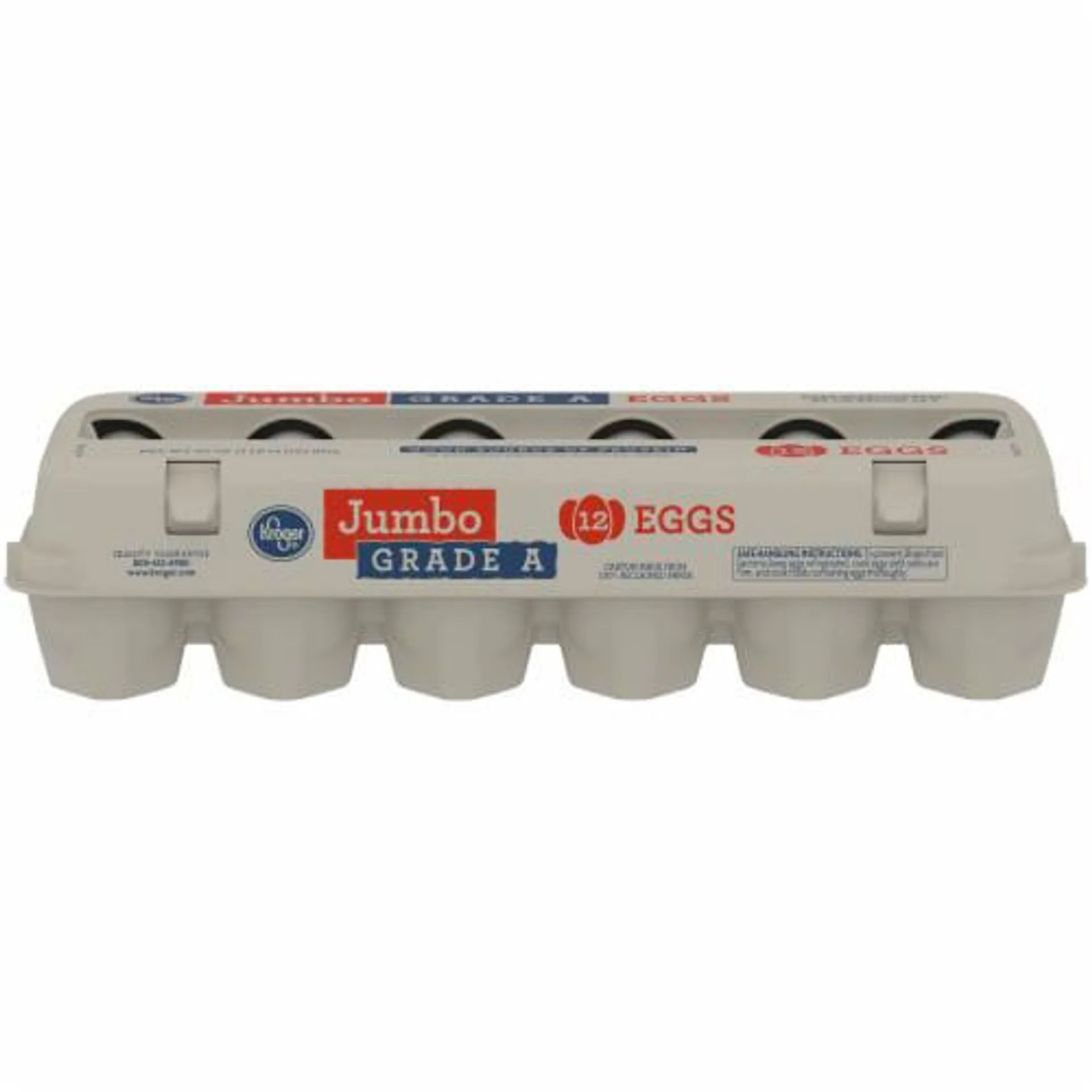 Kroger® Grade A Jumbo White Eggs