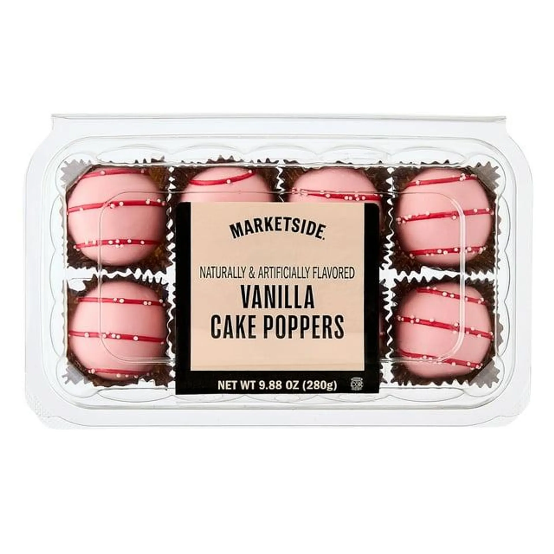 Marketside Valentine Vanilla Cake Pops 9.88oz