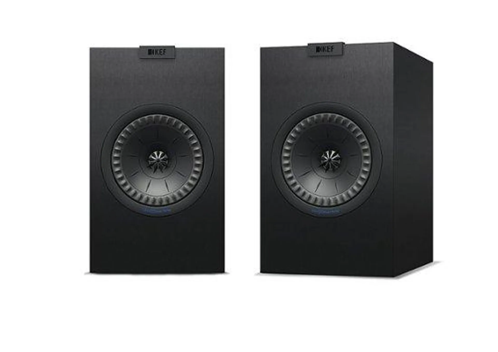 KEF - Q Series 5.25" 2-Way Bookshelf Speakers (Pair) - Satin Black