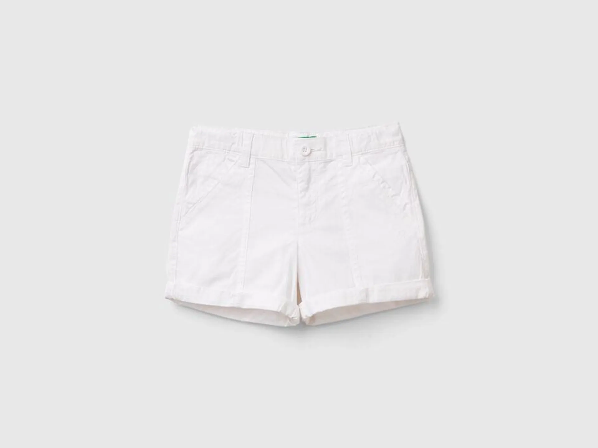 Bermudas de 100 % algodón