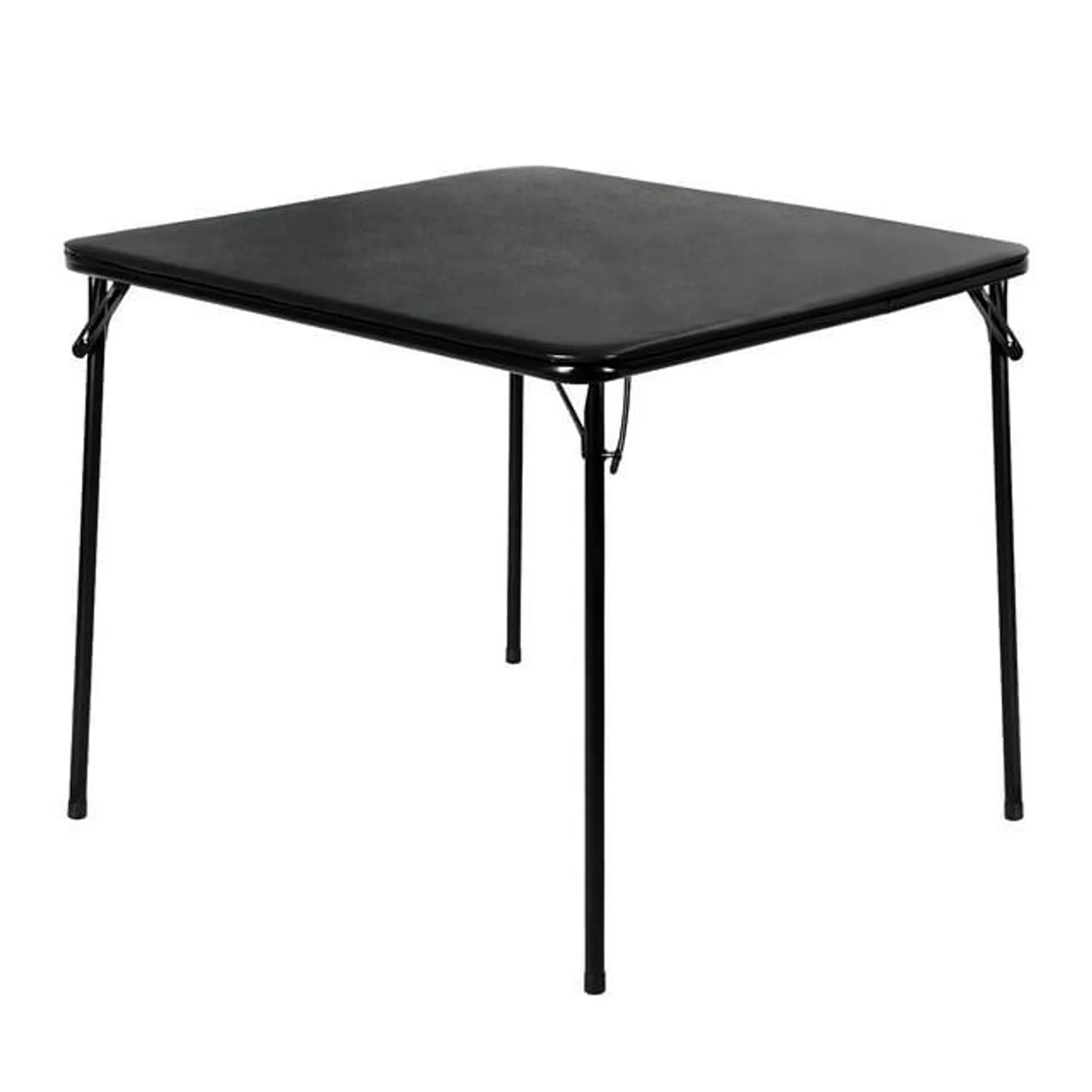 Homy Casa 34'' Folding Card Table with Padded Tabletop, Portable Table for Indoor/Outdoor Parties Picnics Games