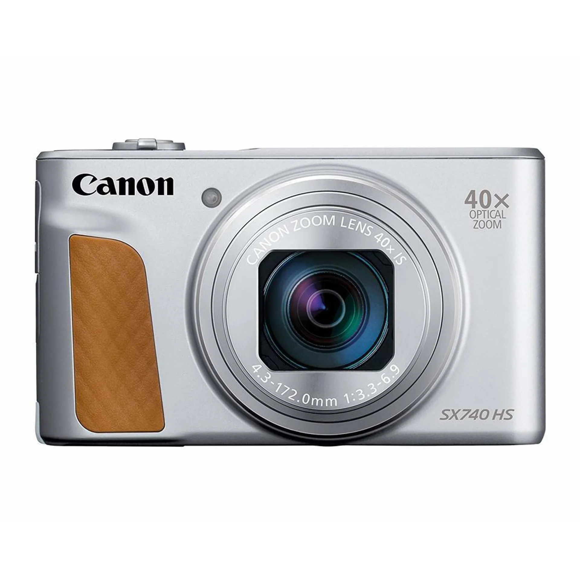 Canon PowerShot SX740 HS Wi-Fi 4K Digital Camera (Silver) 2956C001