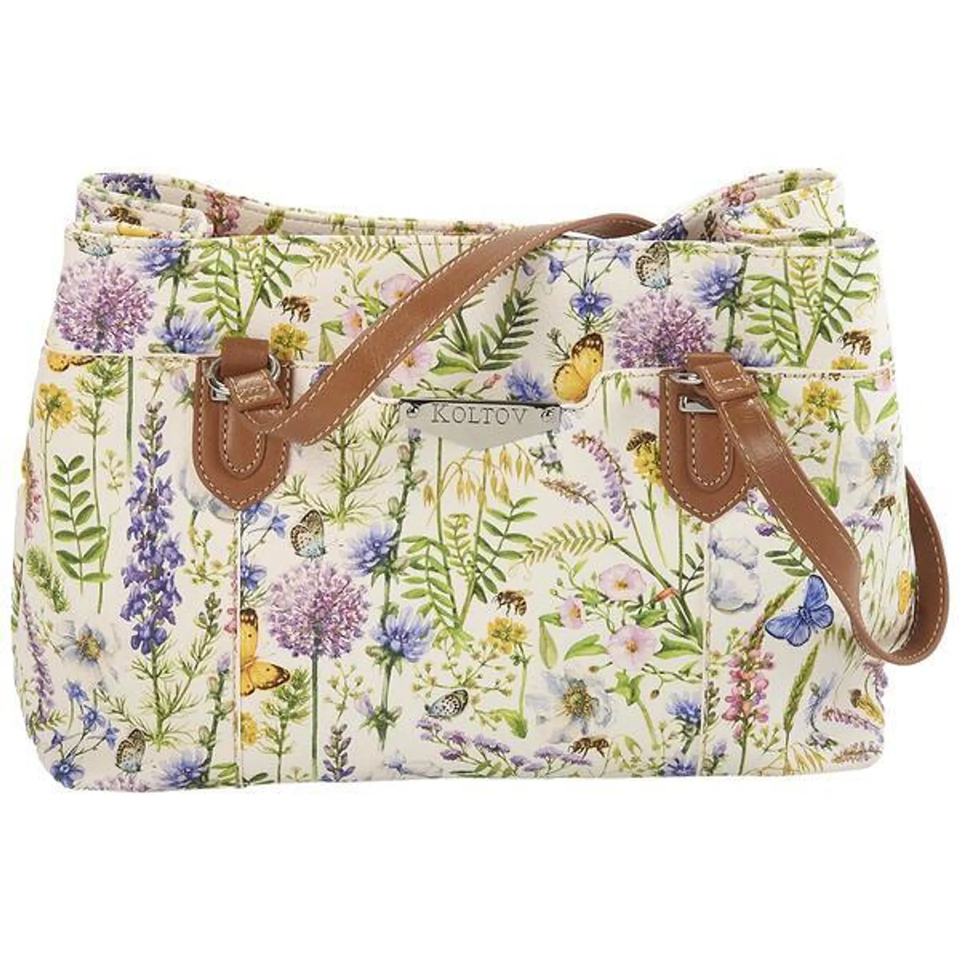 Koltov Denise Floral Tote