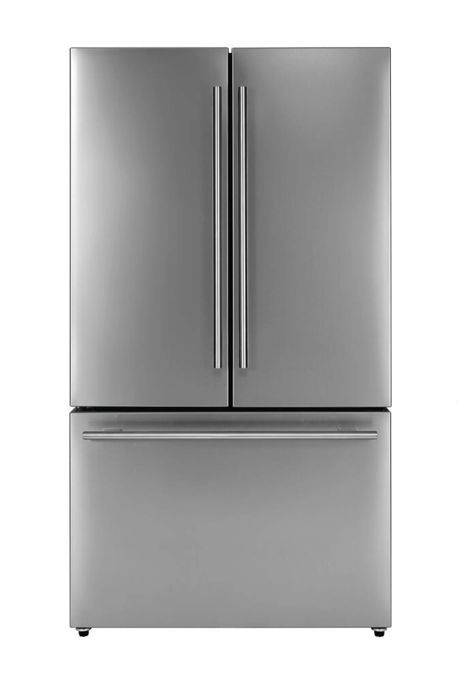 Criterion® 21.1 cu.ft. Fingerprint Resistant Stainless Steel French Door Counter Depth Refrigerator