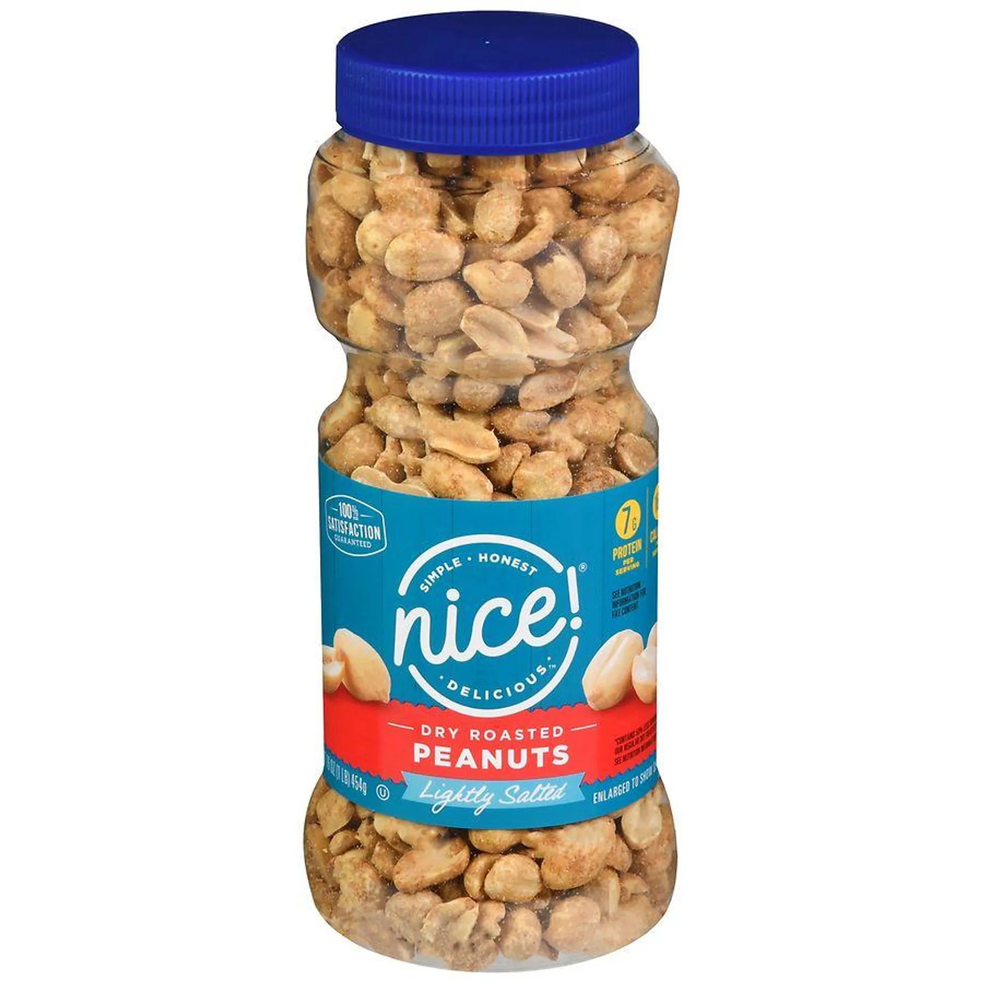 Nice! Dry Roasted Peanuts Lightly Salted