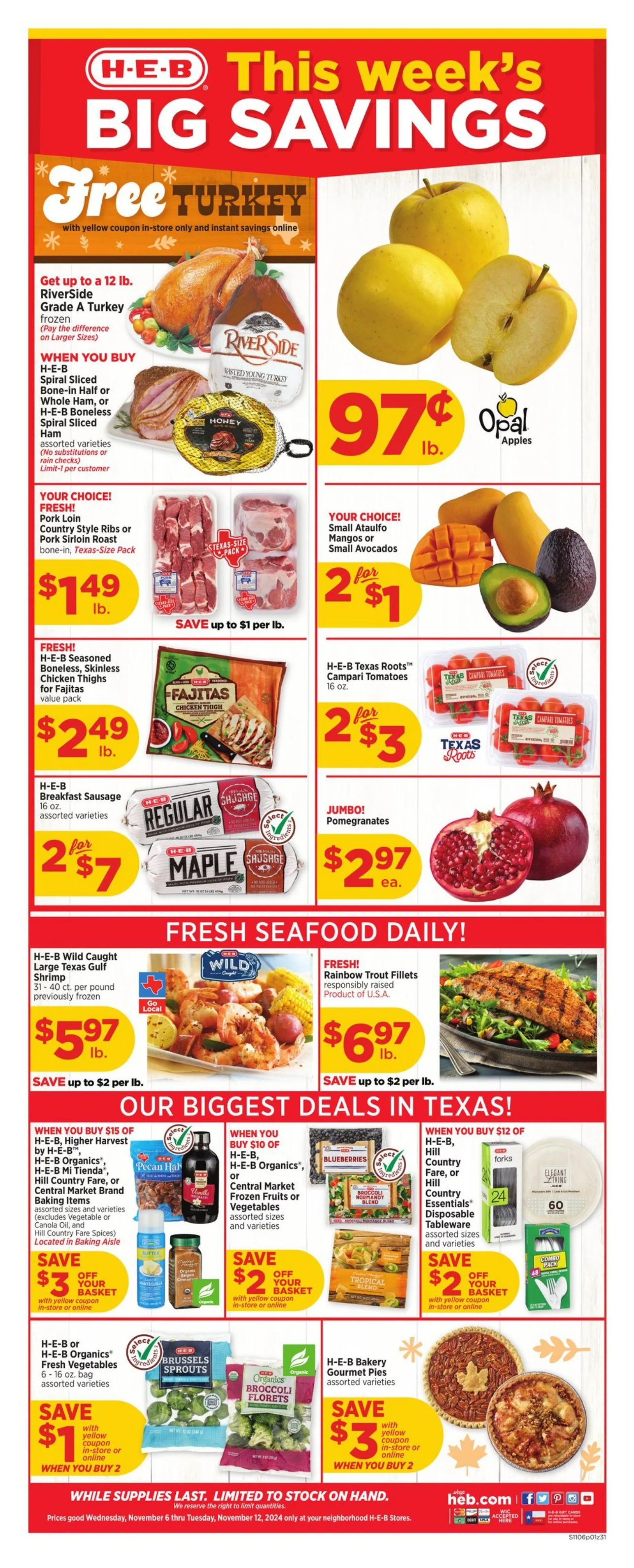 H-E-B Current weekly ad - 1