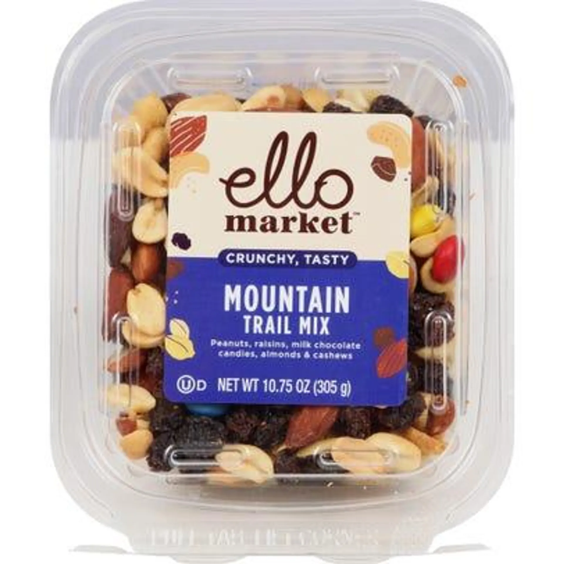 Ello Market Mountain Trail Mix Tub - 10.75 oz