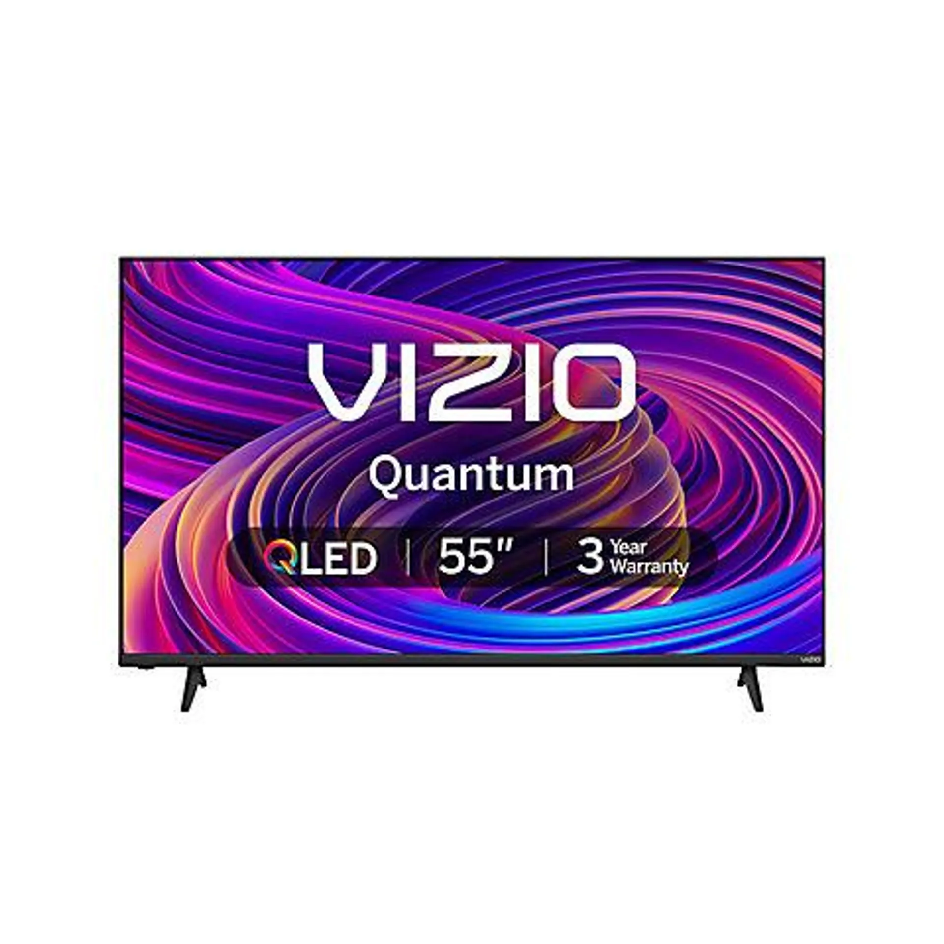 VIZIO 55" Quantum 4K QLED HDR Smart TV with 4-Year Coverage