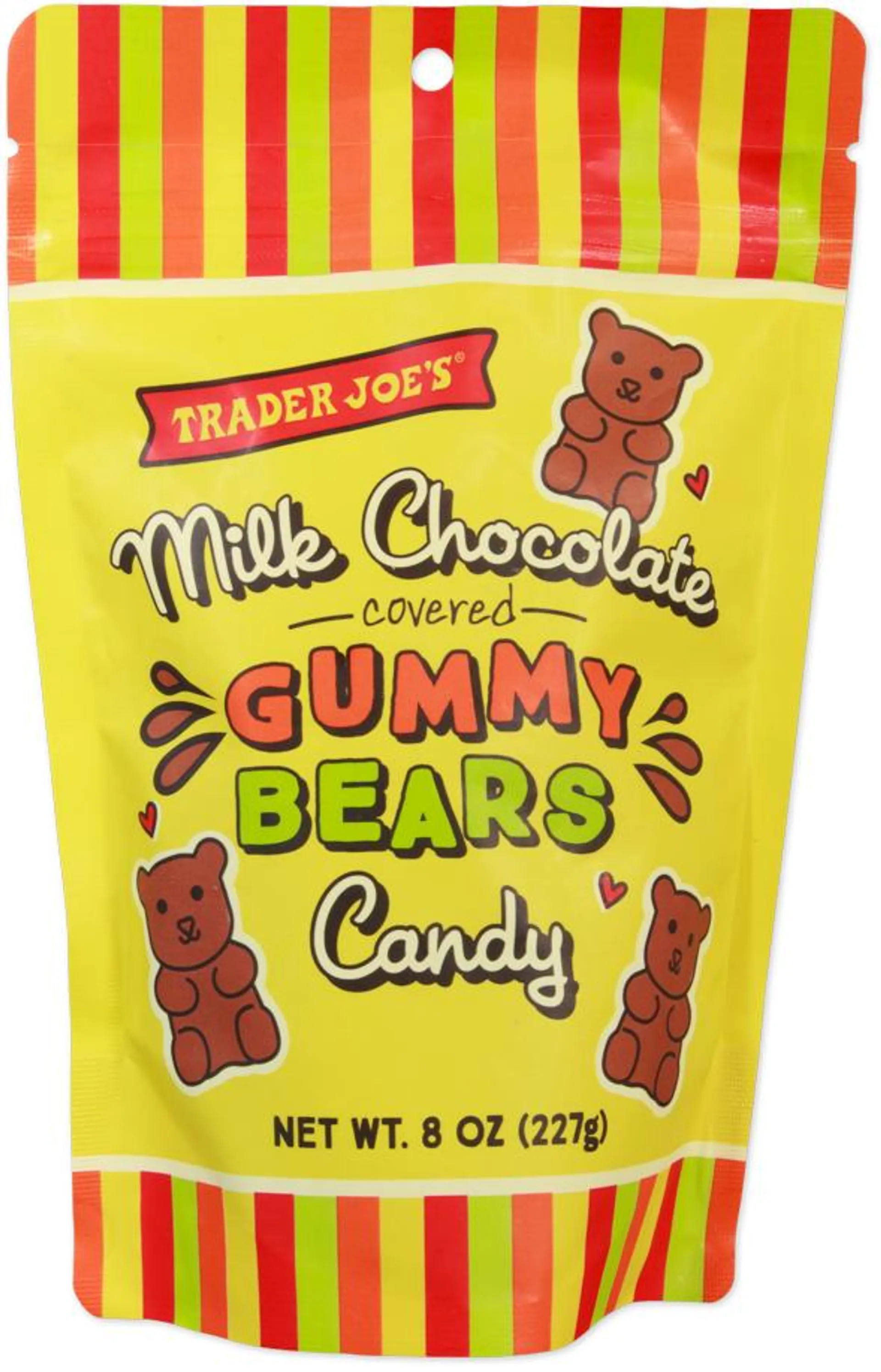 Milk Chocolate Covered Gummy Bears