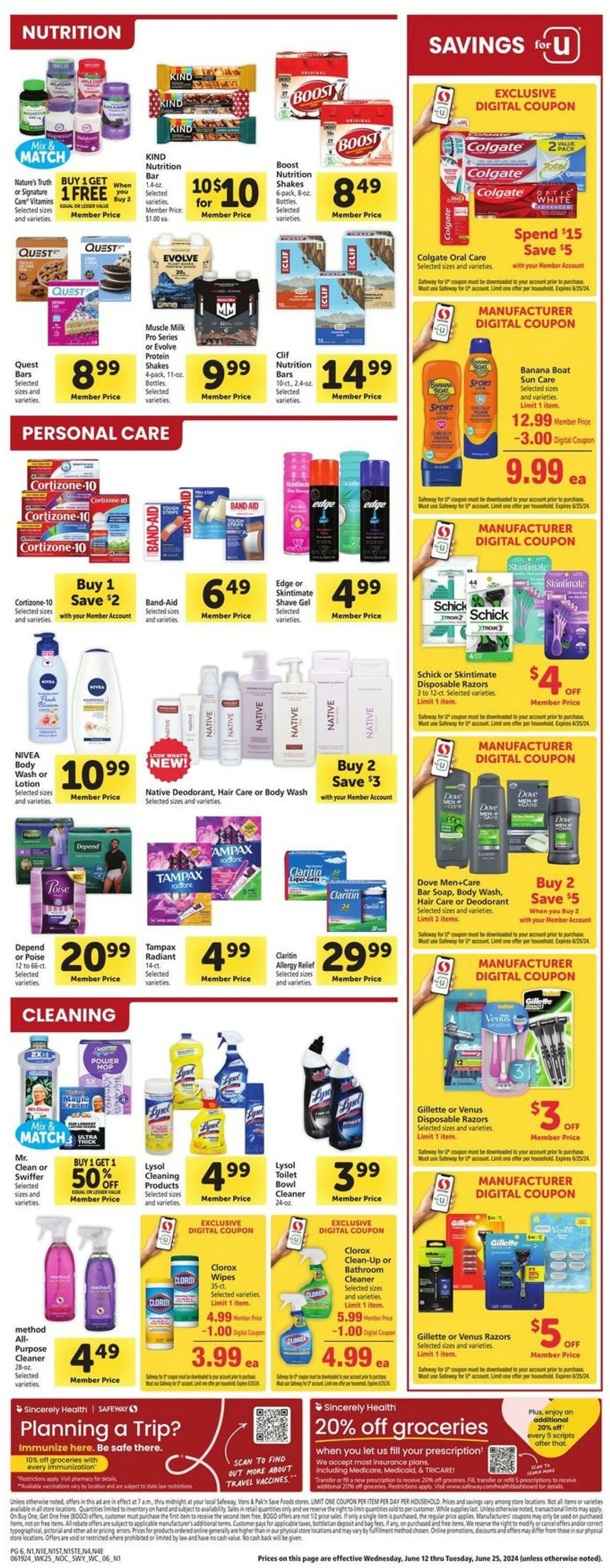 Safeway Current weekly ad - 6