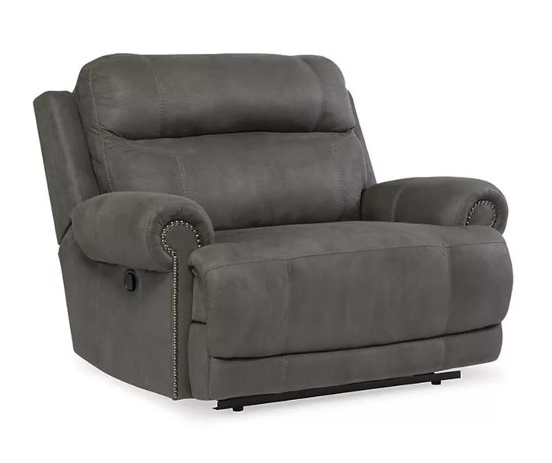 Austere Faux Leather Zero Wall Recliner