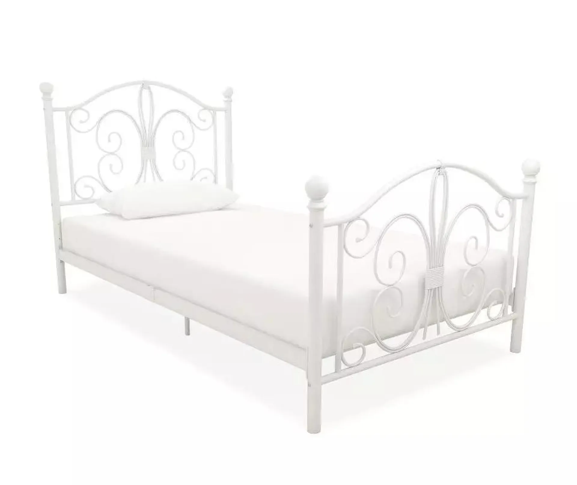 DHP Bradford White Metal Twin Bed