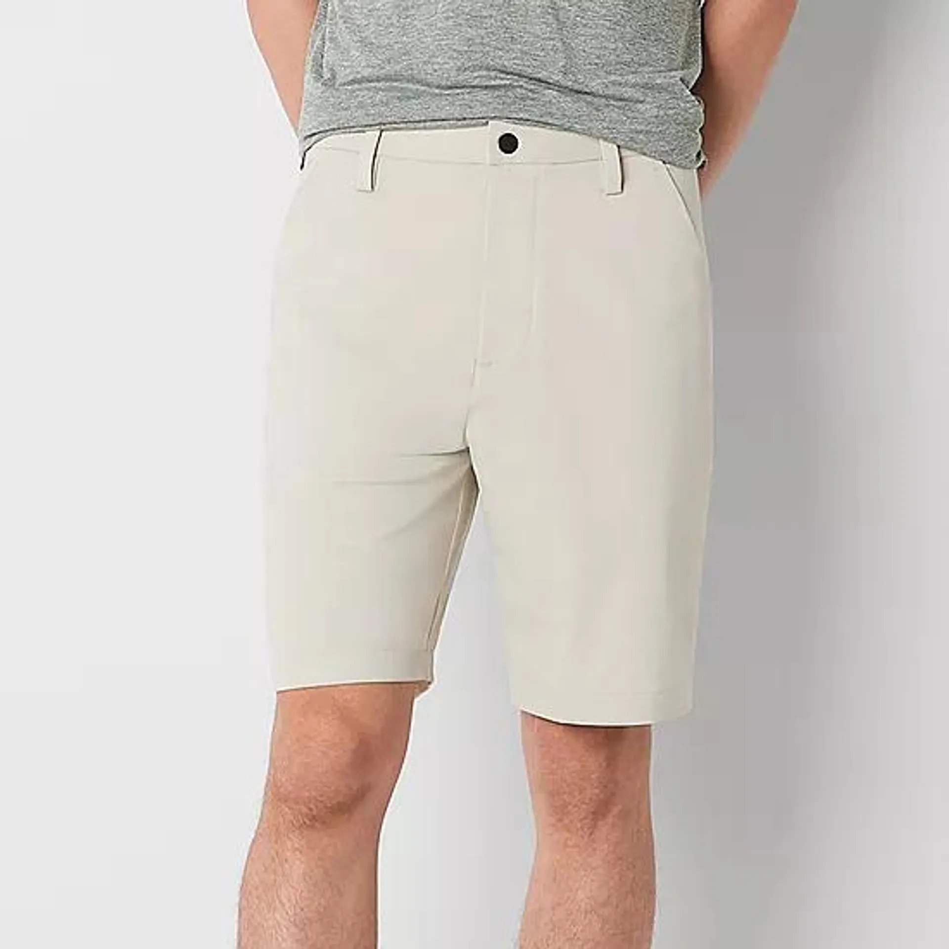 Stylus Mens Stretch Fabric 9" Chino Short