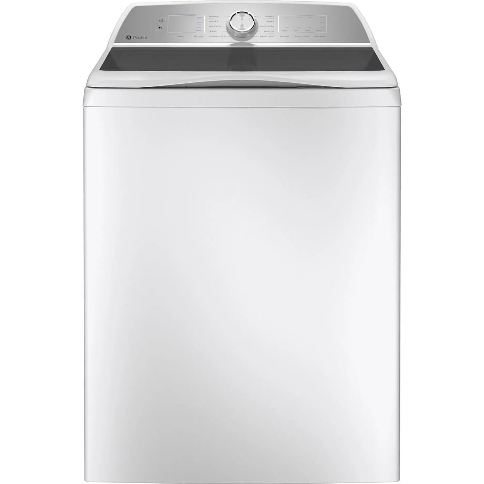 GE Appliances PTW600BSRWS 5.0 cu. ft. Capacity Washer with Sanitize with Oxi and FlexDispense - White