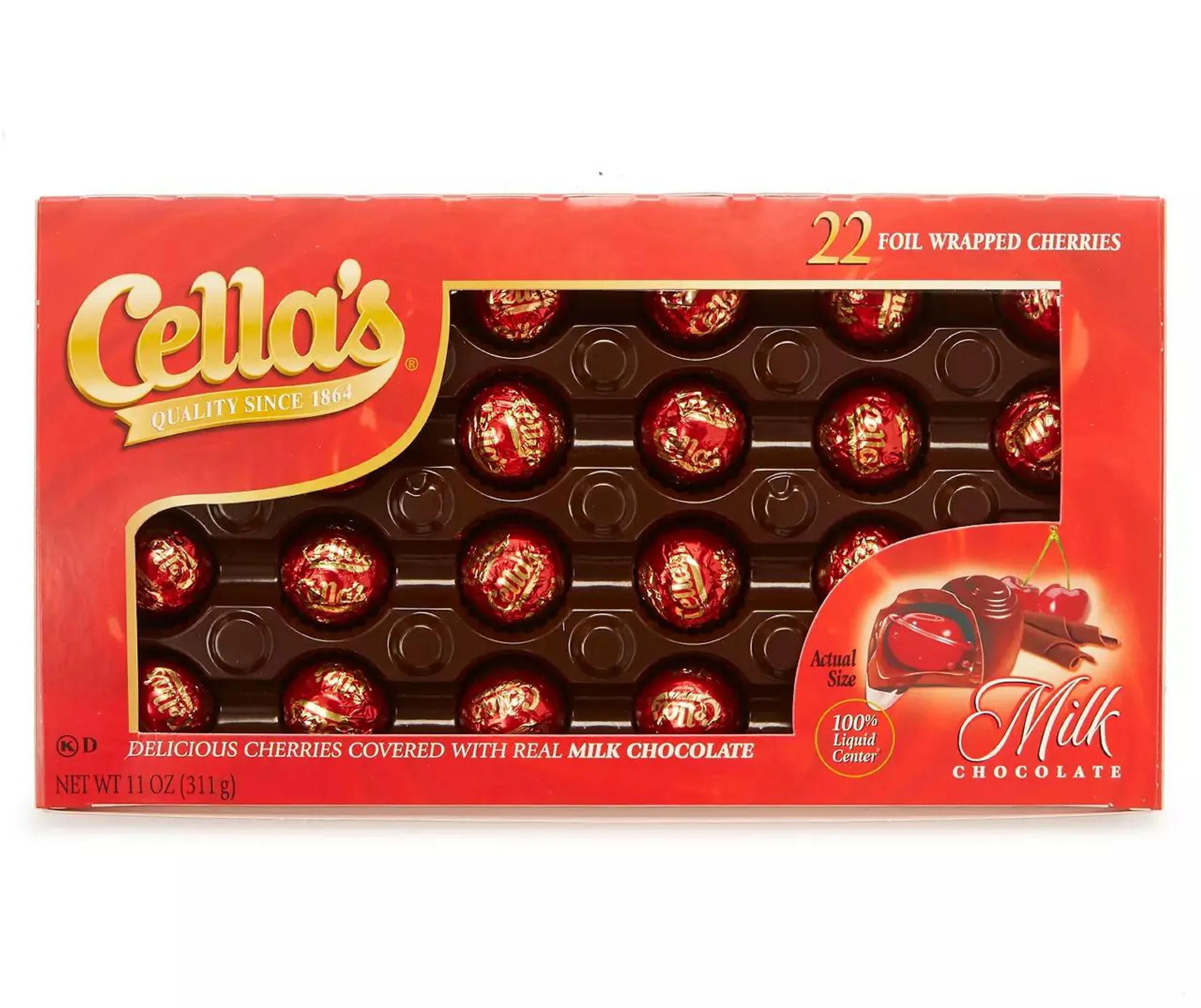 Milk Chocolate Cherries, 11 Oz.