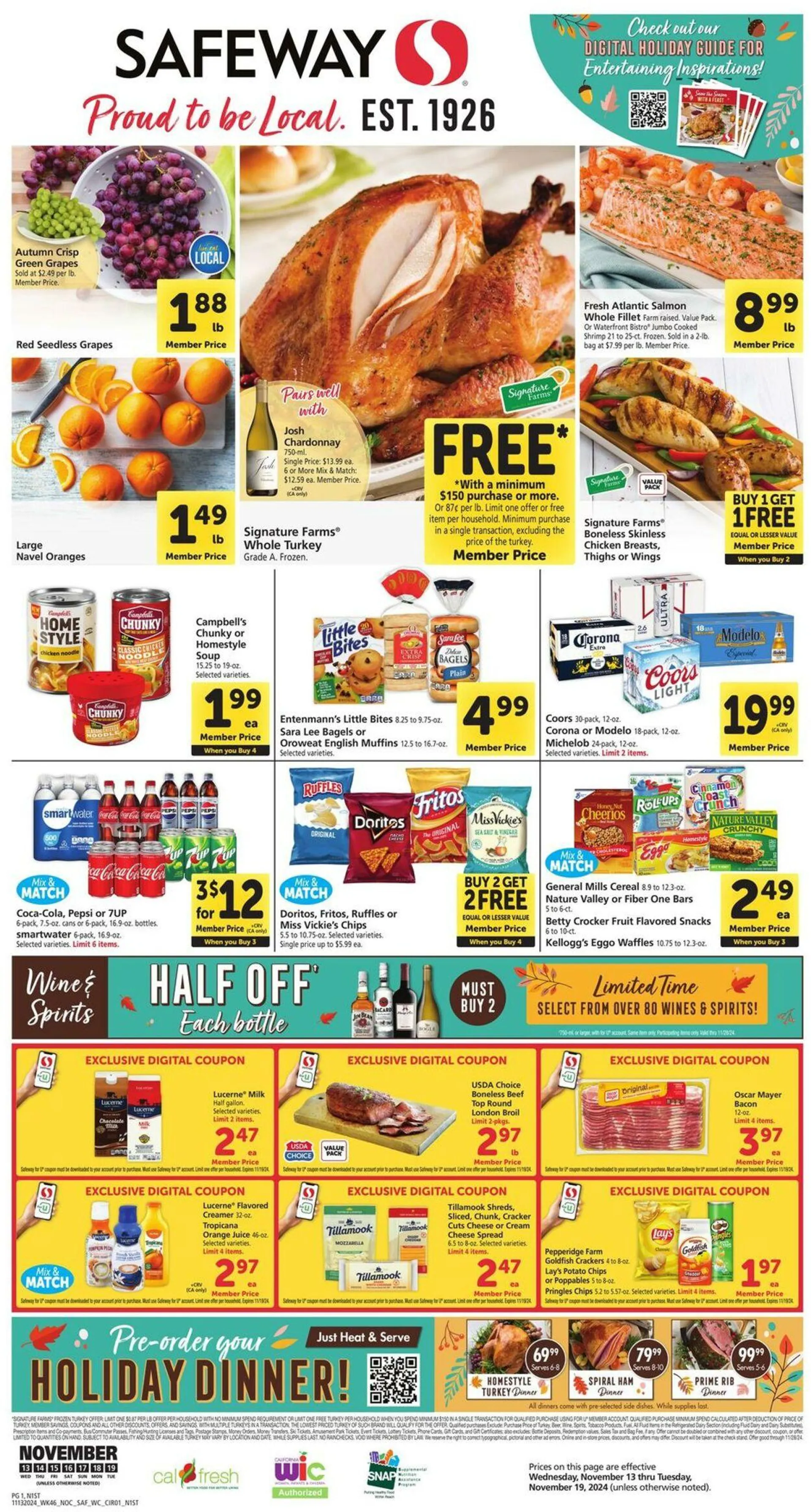 Safeway Current weekly ad - 1