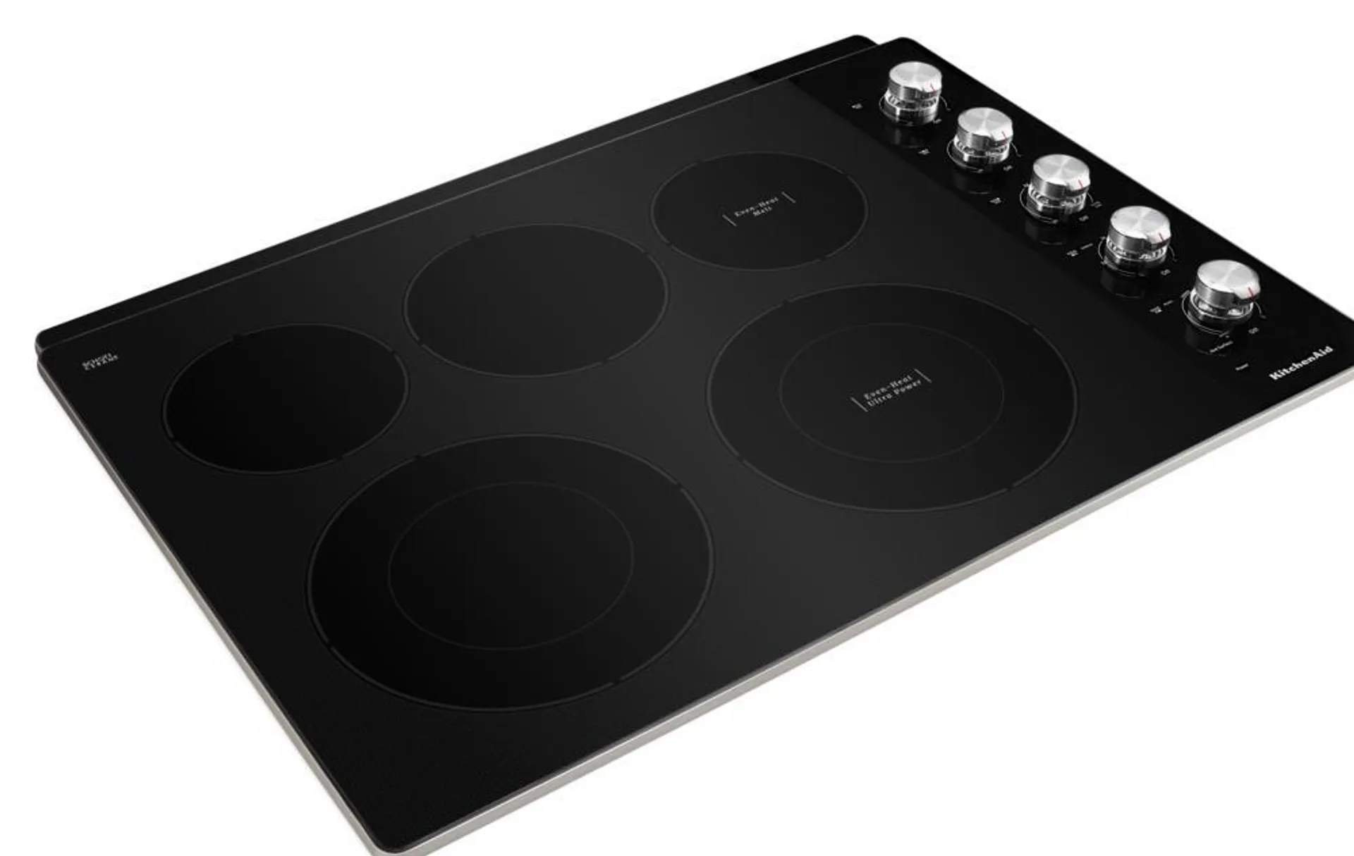 KitchenAid® 30" Stainless Steel Electric Cooktop (Smooth Top)