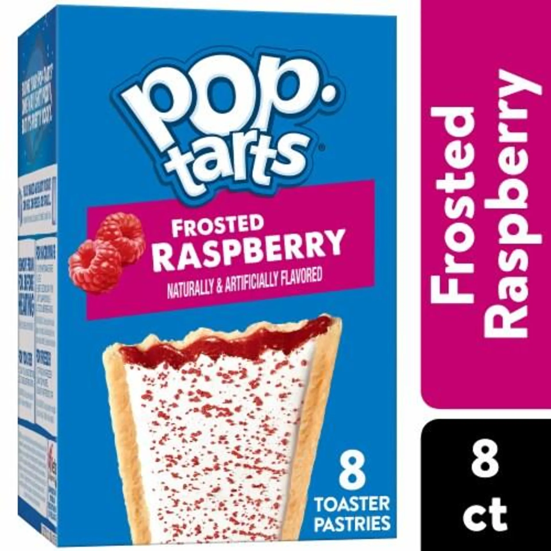 Kellogg's Pop-Tarts Frosted Raspberry Toaster Pastries