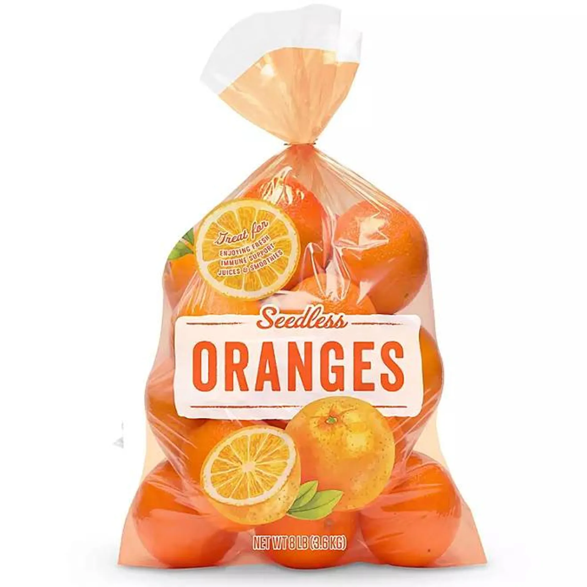 California Navel Large Seedless Oranges 8 lbs.