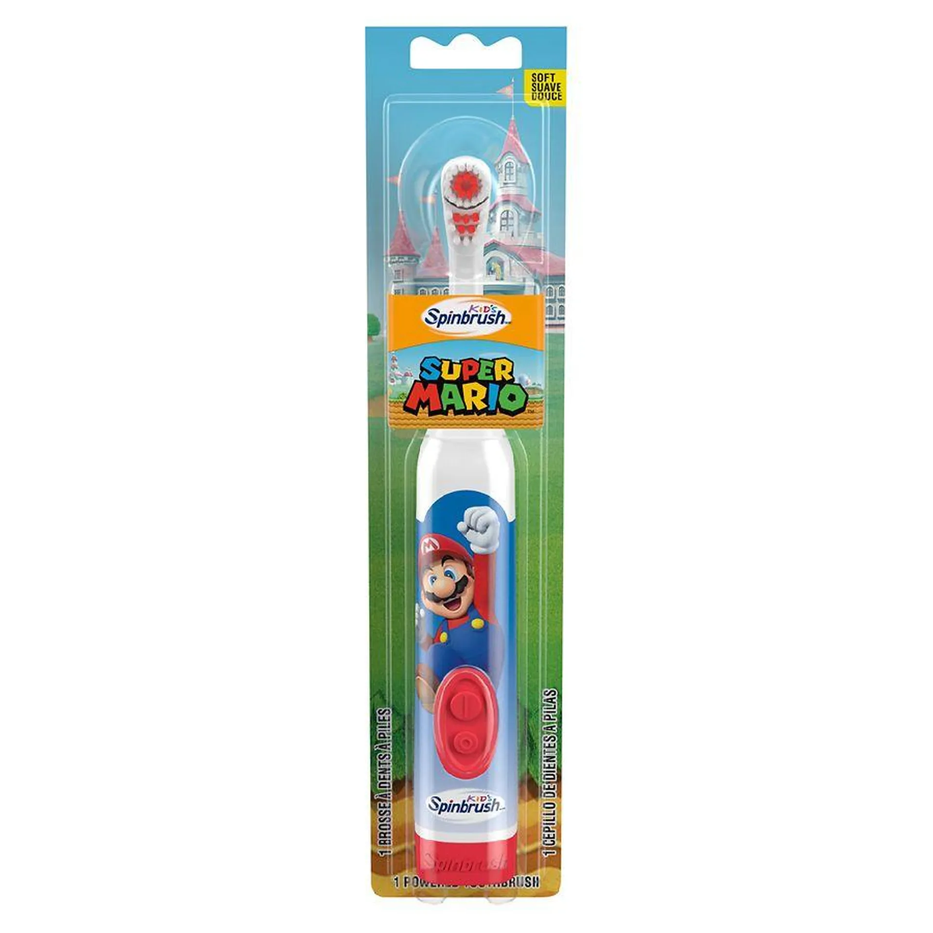 Battery Toothbrush Super Mario