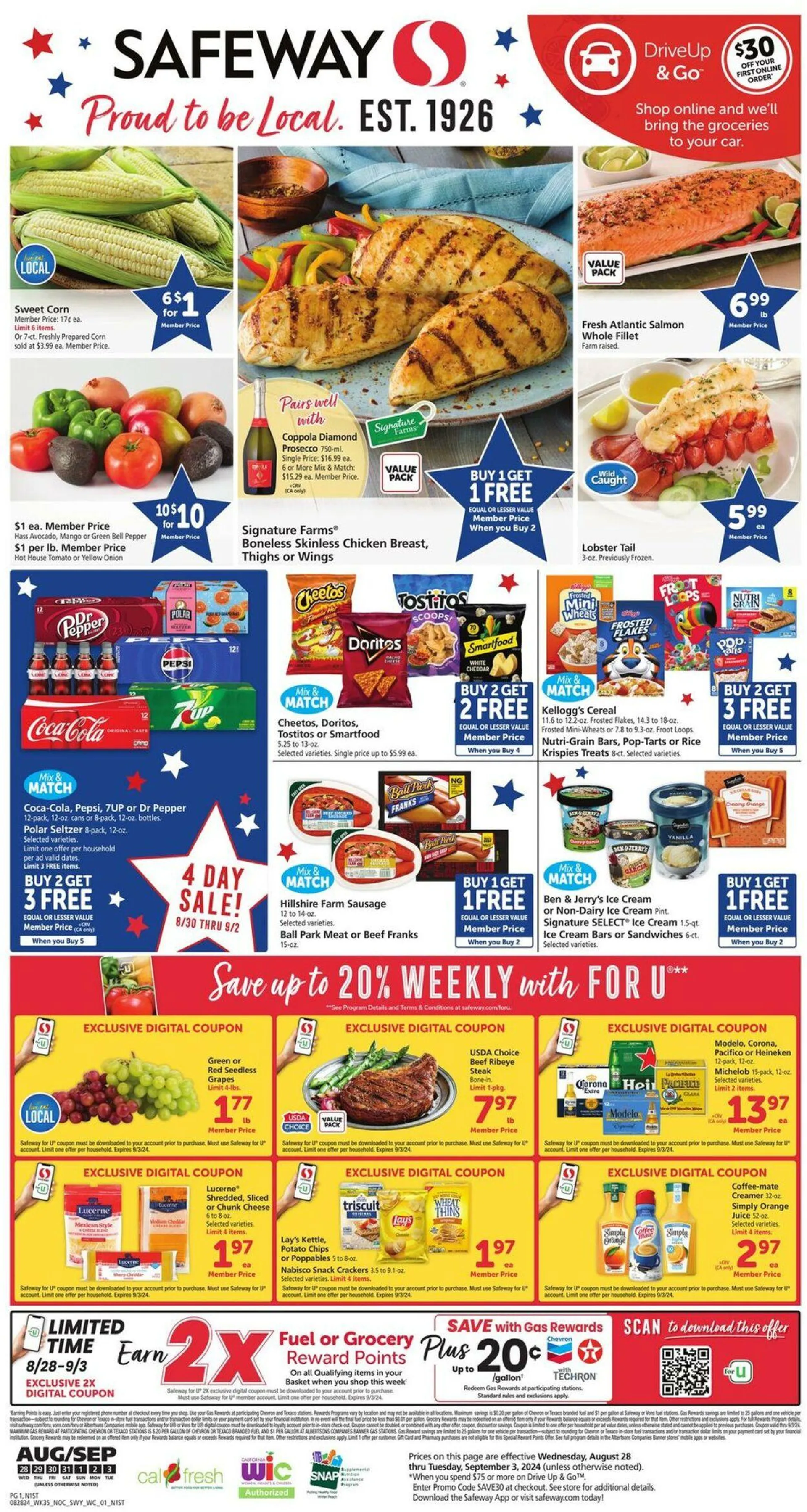 Safeway Current weekly ad - 1