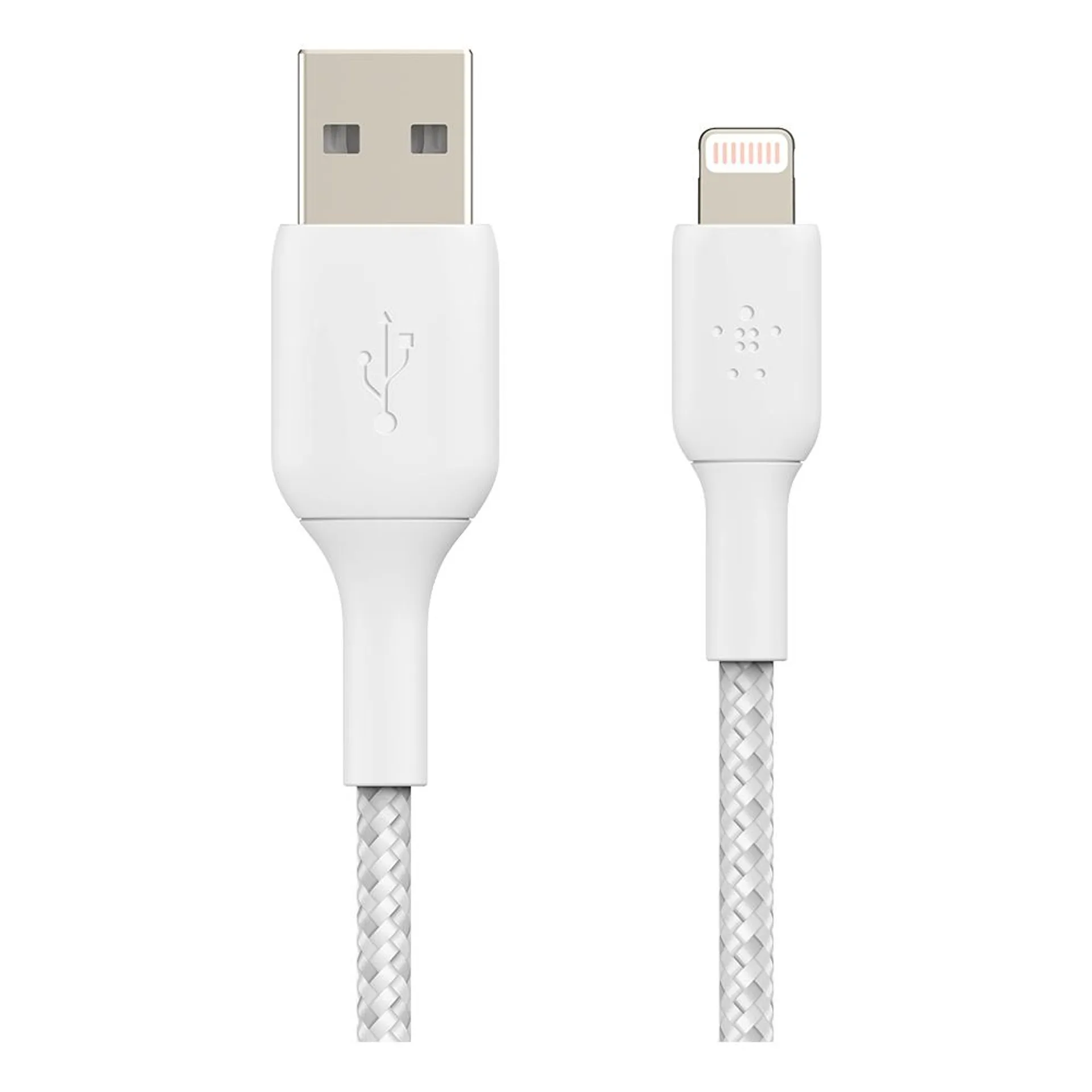 Cable trenzado USB-A a Lightning Belkin BoostCharge de 1 m