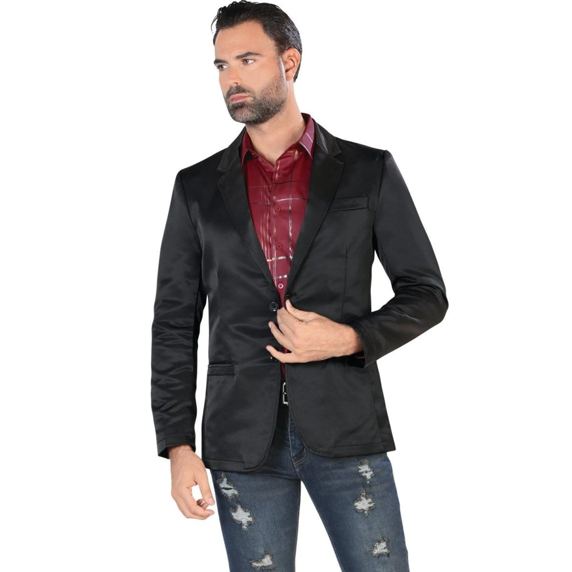 Saco Vaquero Negro MON-2174