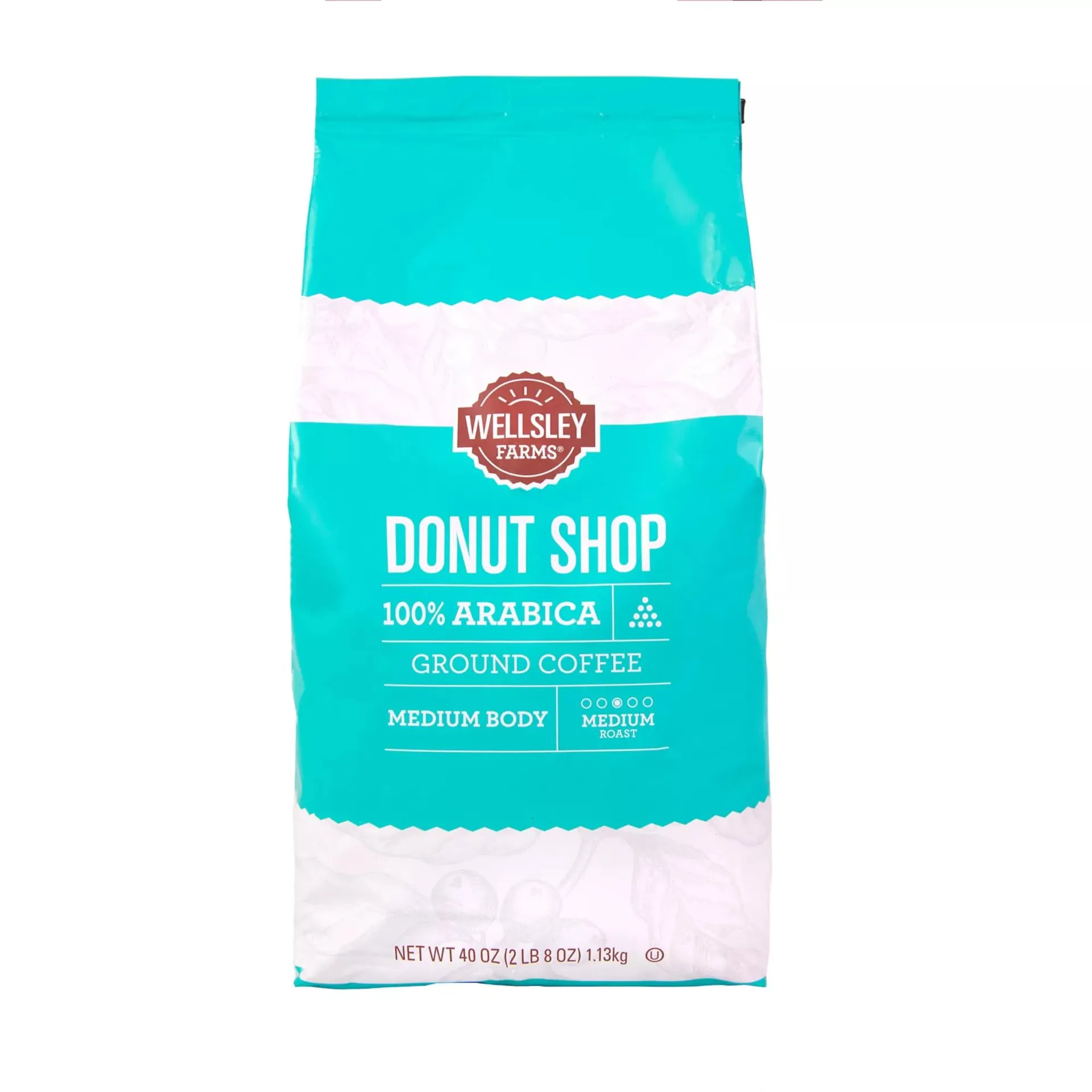 Wellsley Farms Donut Shop Ground Coffee, 40 oz.