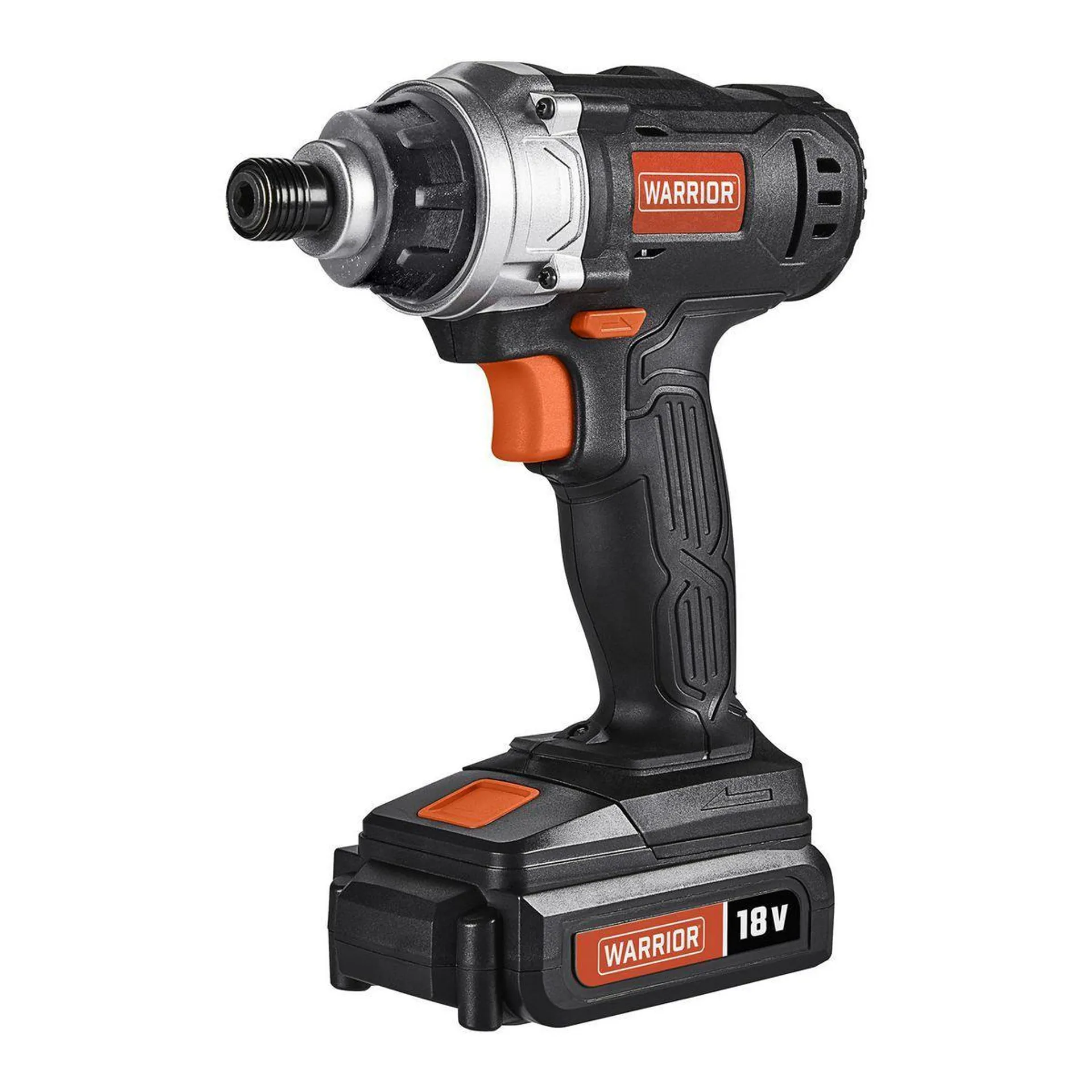 WARRIOR 18V Cordless 1/4 in. Hex Impact Driver Kit