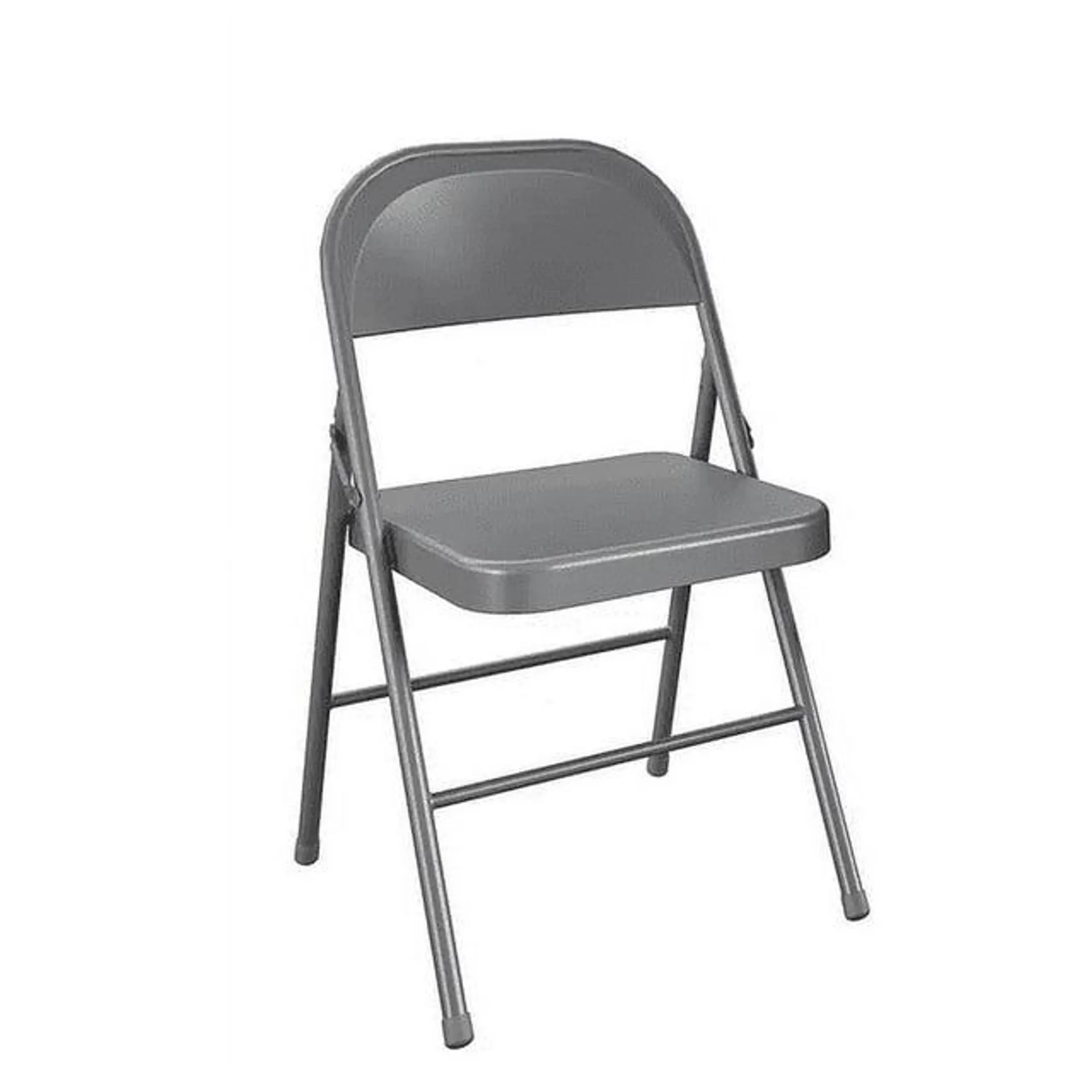 Mainstays All-Steel Metal Folding Chair, Gray