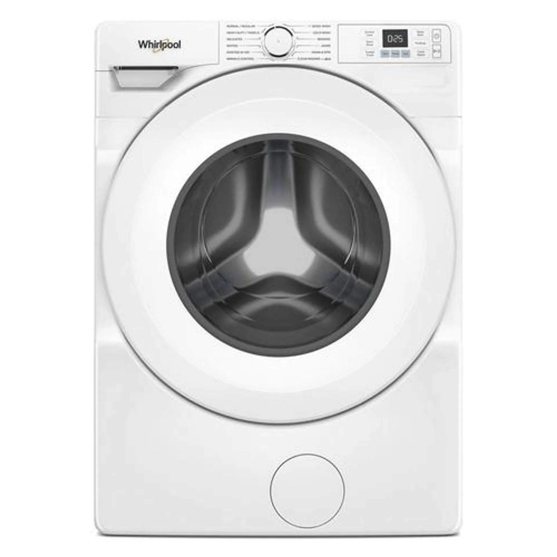 - 4.5 CuFt Front Load White Washer