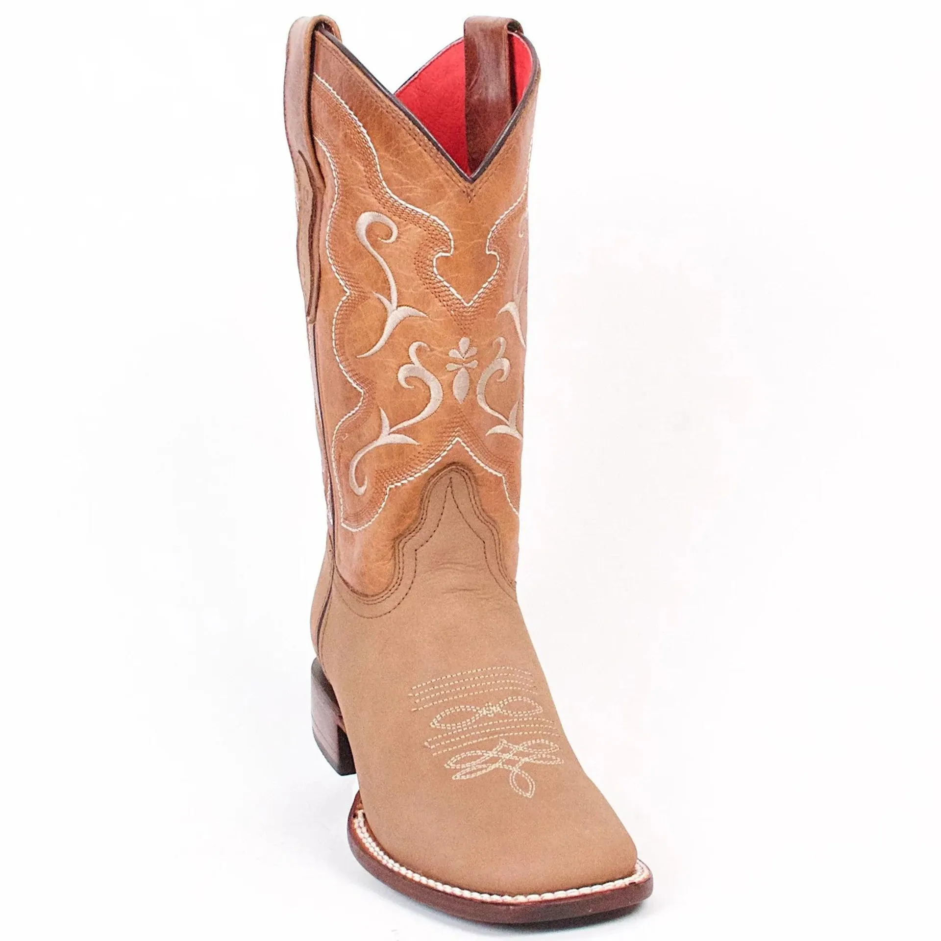 Botas de Cuero Grasso para Mujer en Horma Rodeo Q3226231