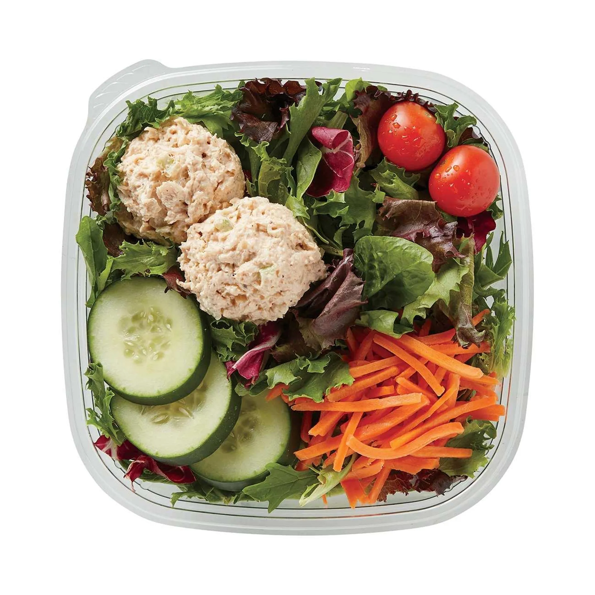 Meal Simple by H‑E‑B Garden Entrée Salad & Rotisserie Chicken Salad