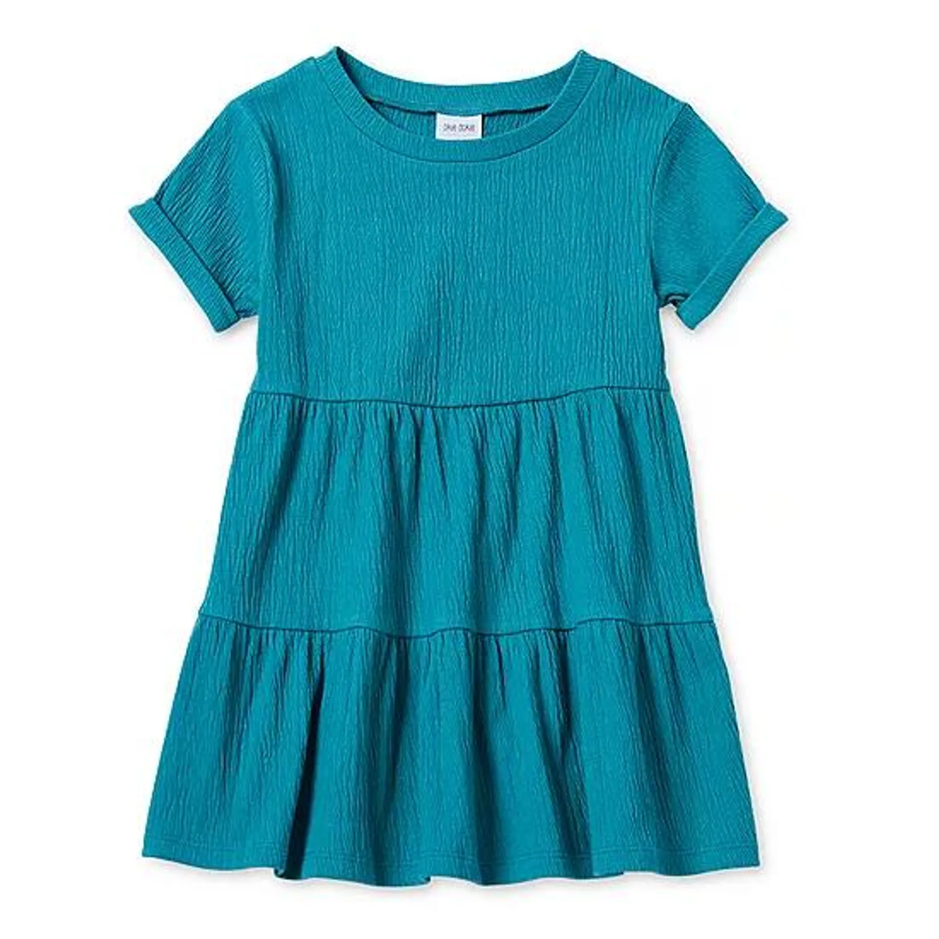 Okie Dokie Toddler & Little Girls Short Sleeve A-Line Dress