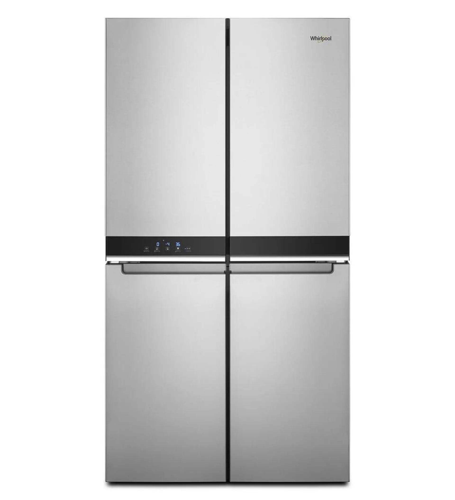 Whirlpool® 19.4 cu.ft. Fingerprint Resistant Stainless Steel French Door Counter Depth Refrigerator