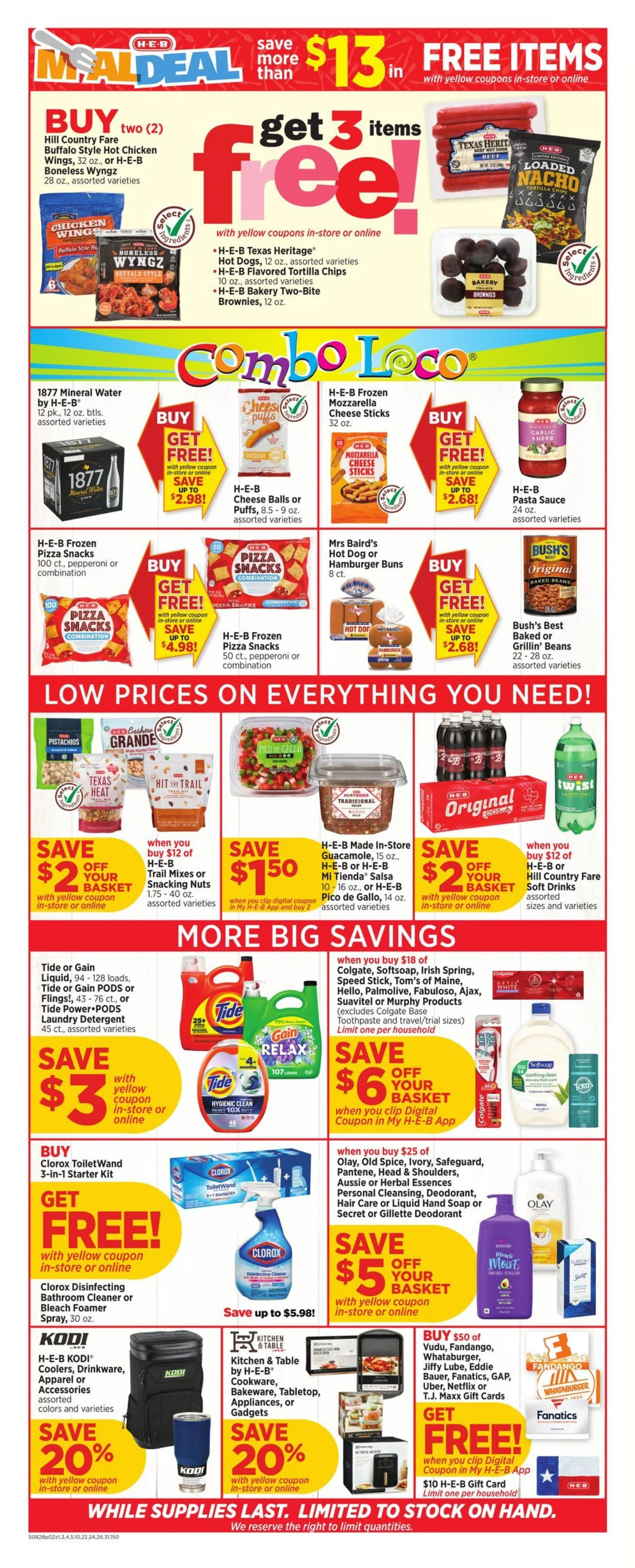 Weekly ad H-E-B from August 28 to September 3 2024 - Page 2