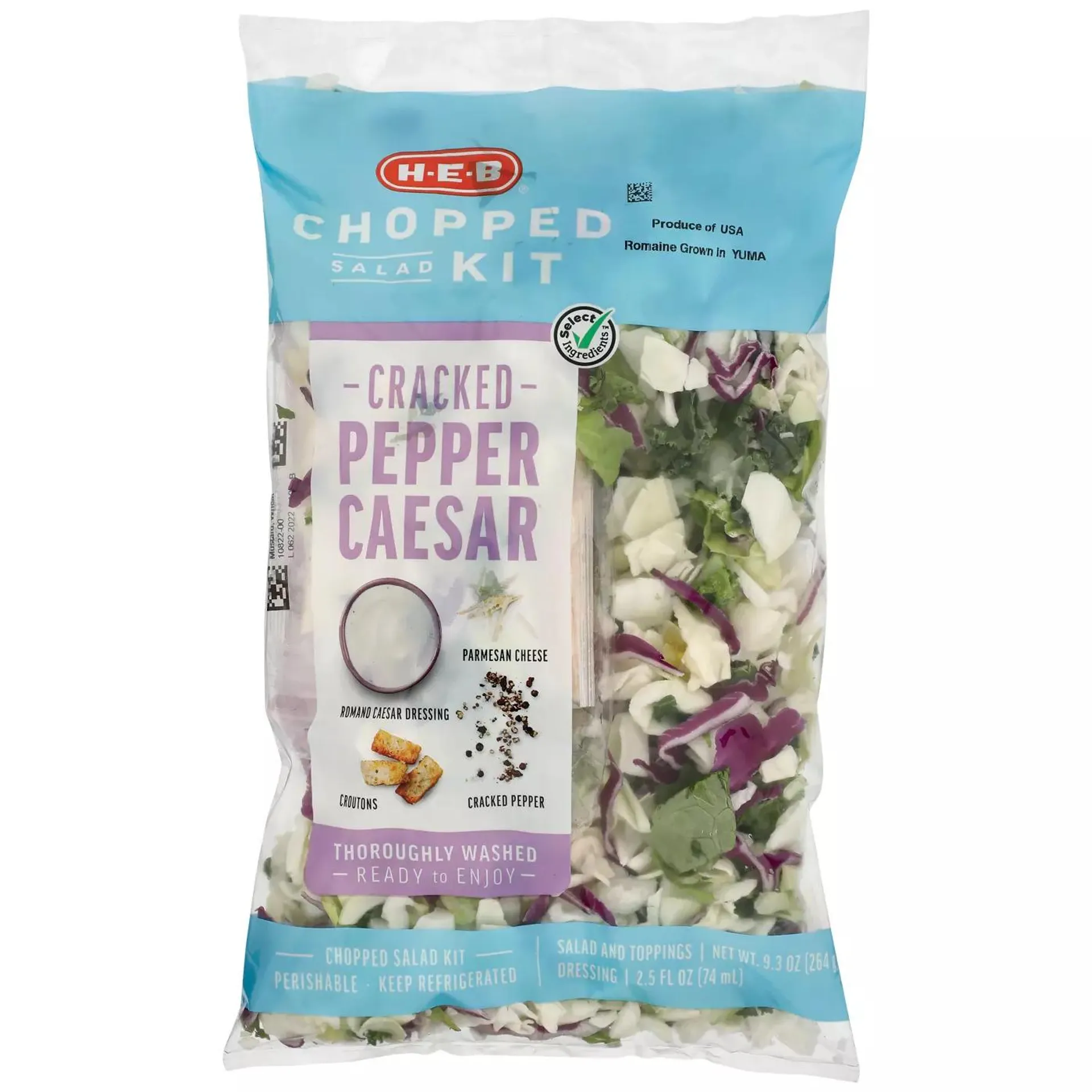 H‑E‑B Chopped Salad Kit - Cracked Pepper Caesar