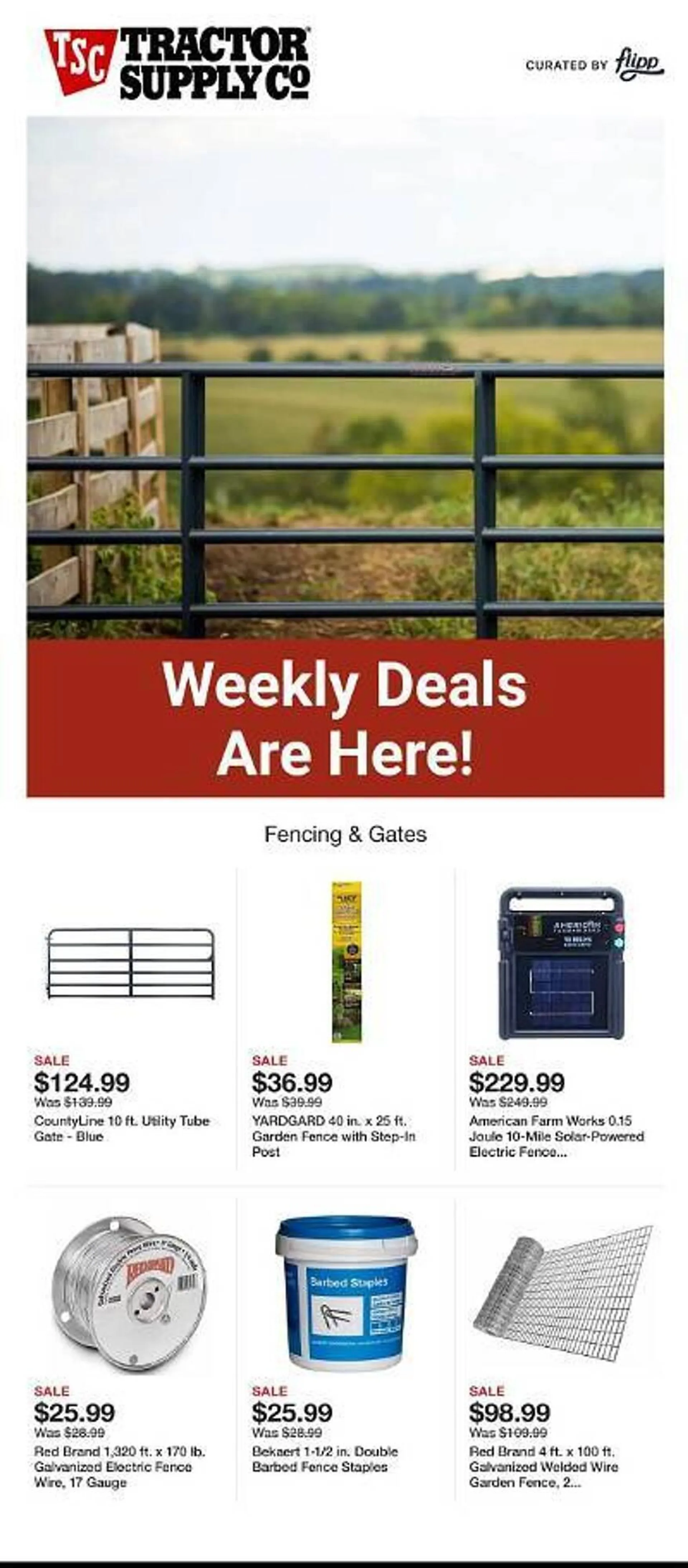 Tractor Supply Company Weekly Ad - 1